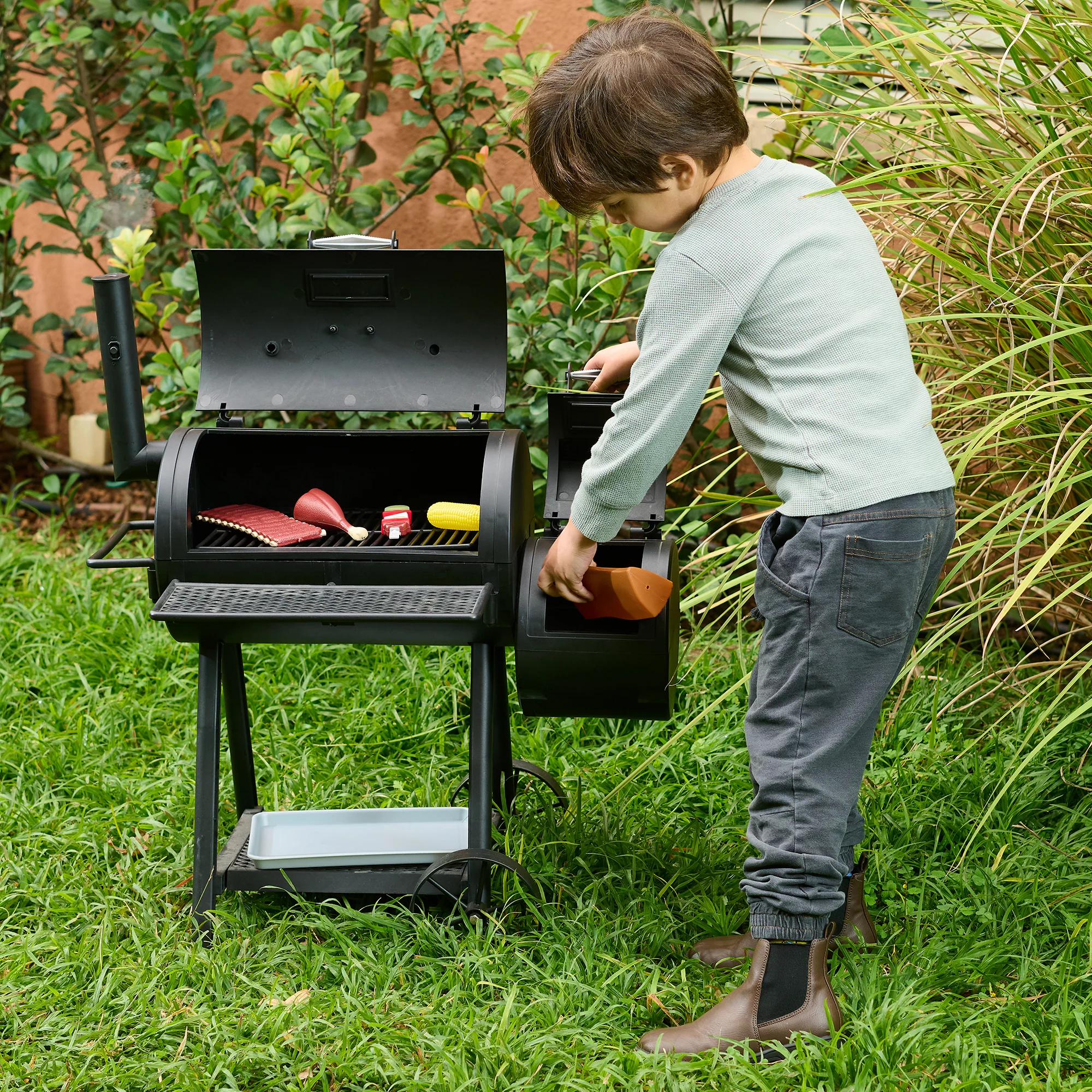 Red Toolbox Oklahoma Joe's Kids Smoker Set - Image 6