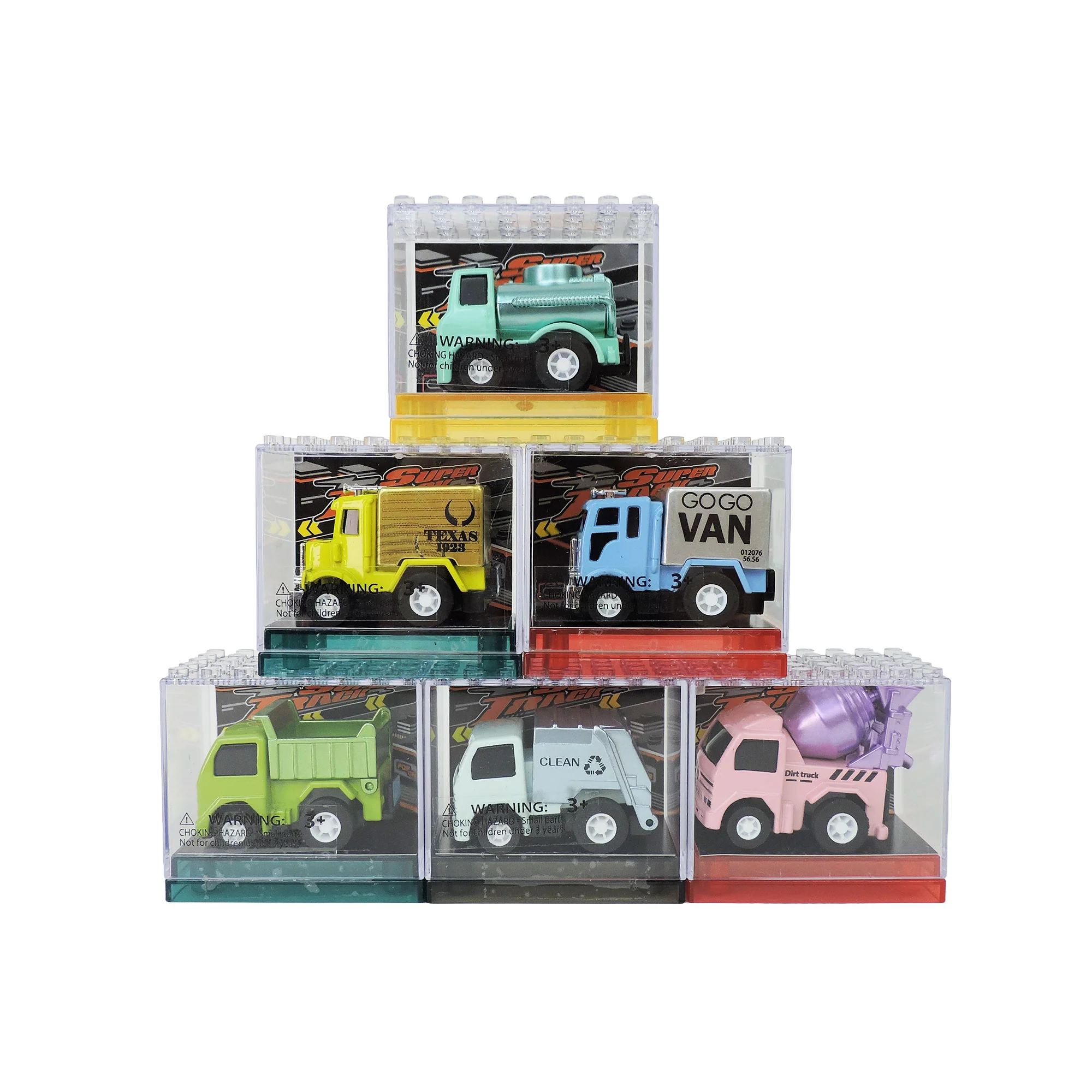 Alloy Alley Medium Die Cast P/B Vehicle in Buliding-Block Box - Image 7