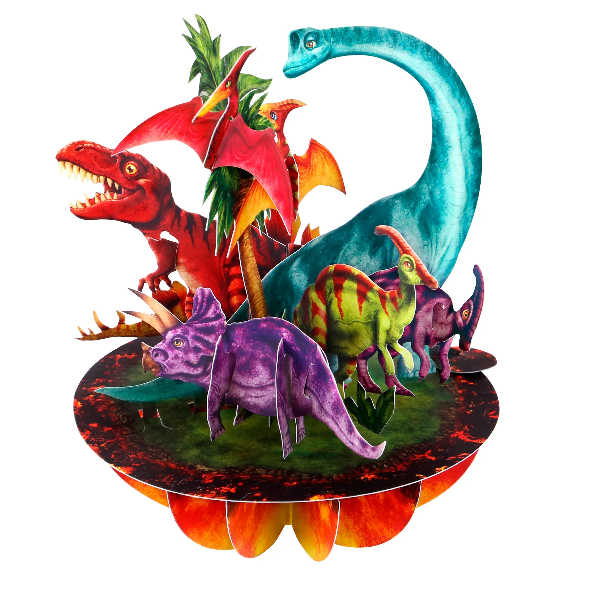 Santoro Pirouette Card: Jurassic Dinosaurs - Image 3