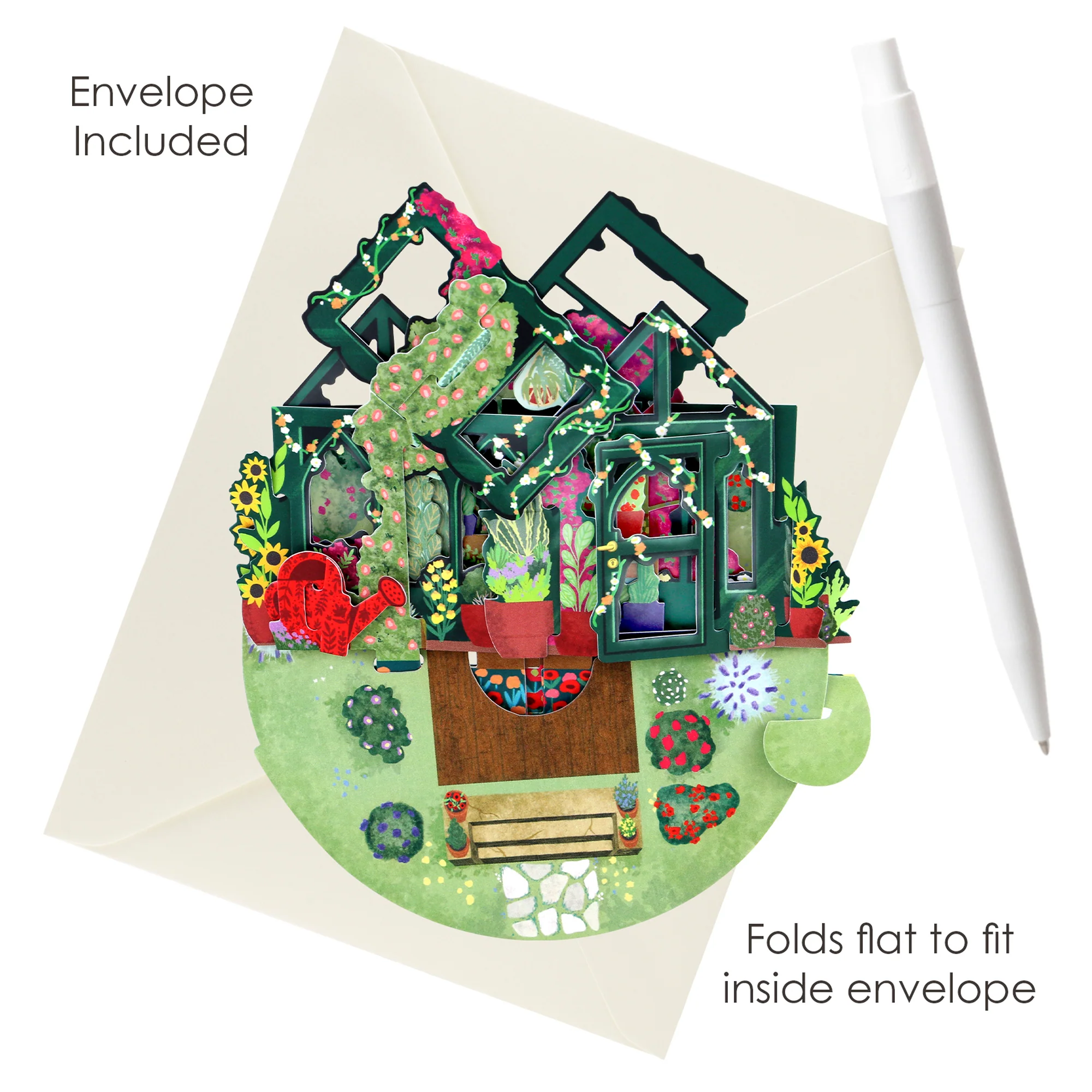 Santoro Pirouette Card: Secret Garden - Image 4