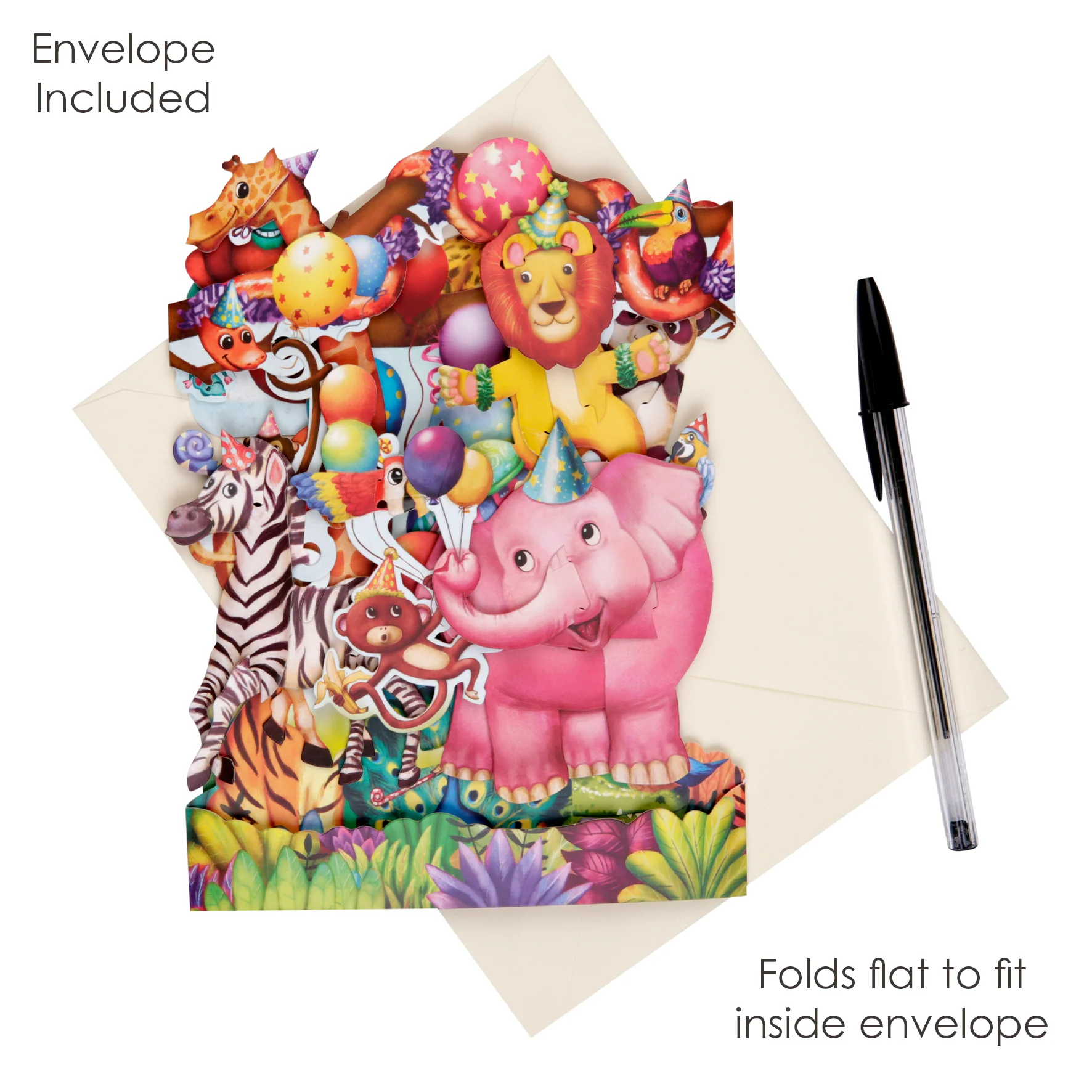 Santoro Swing Card: Animal Party - Image 4