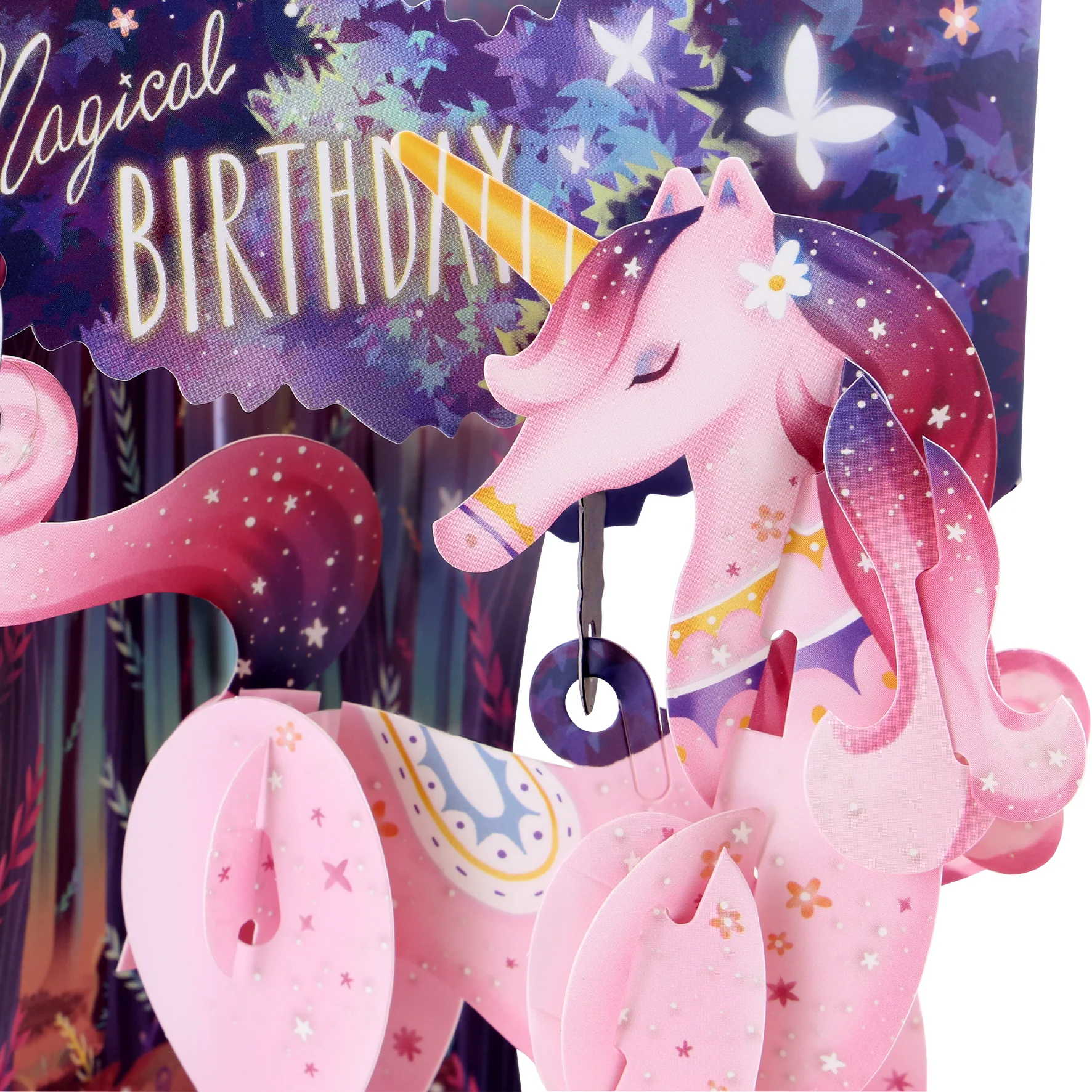 Santoro Swing Card: Magical Birthday Unicorn - Image 3
