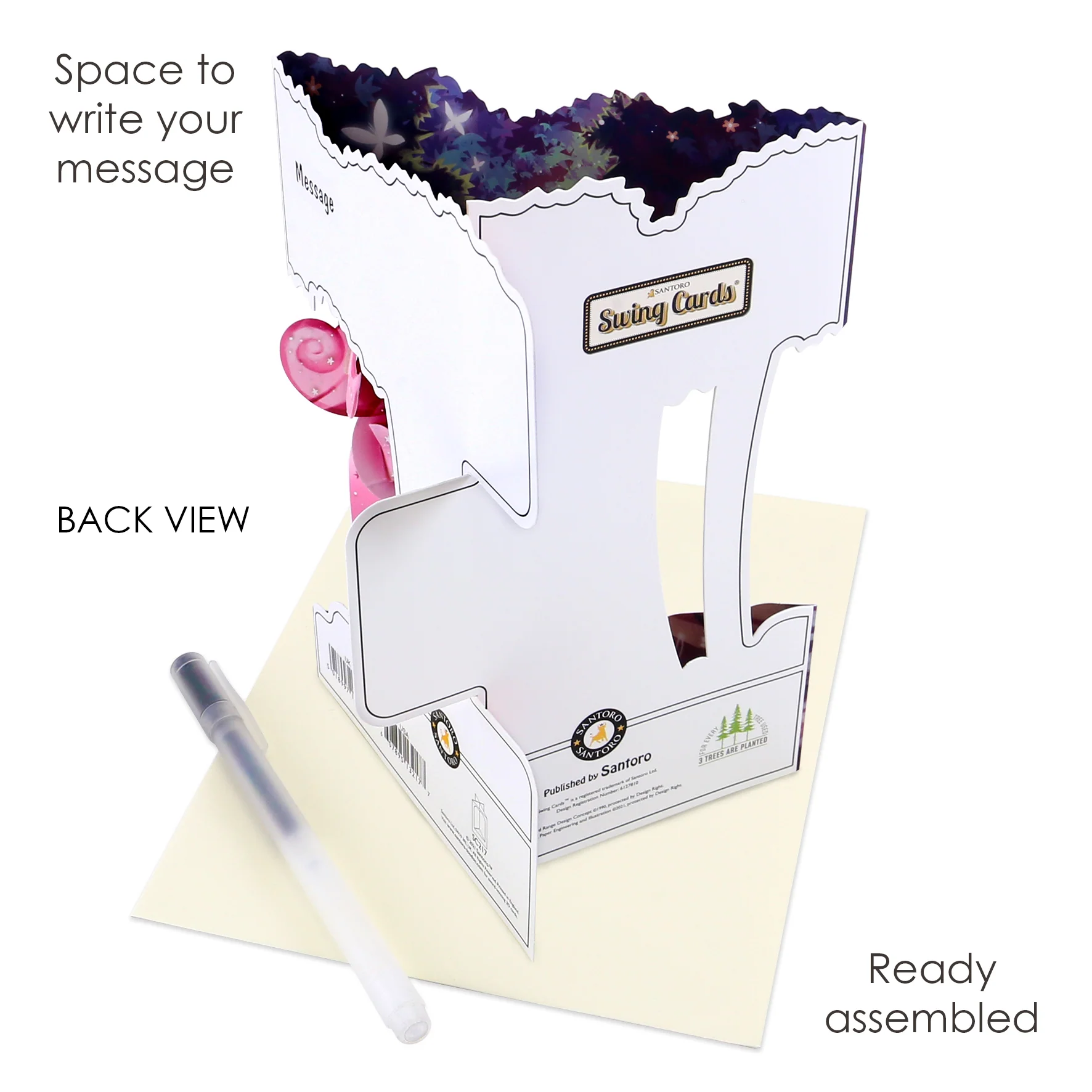 Santoro Swing Card: Magical Birthday Unicorn - Image 5