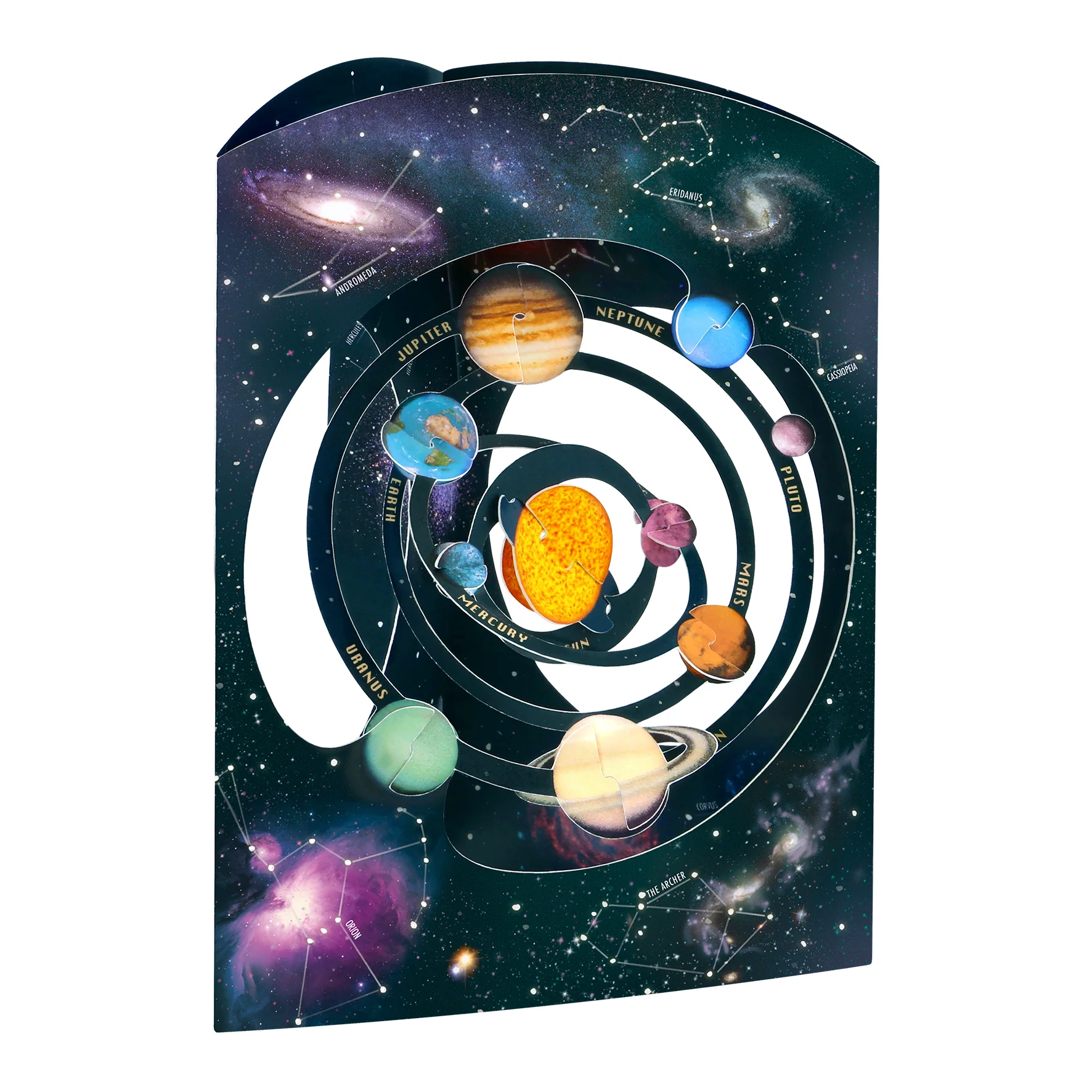 Santoro Swing Card: Solar System - Image 2