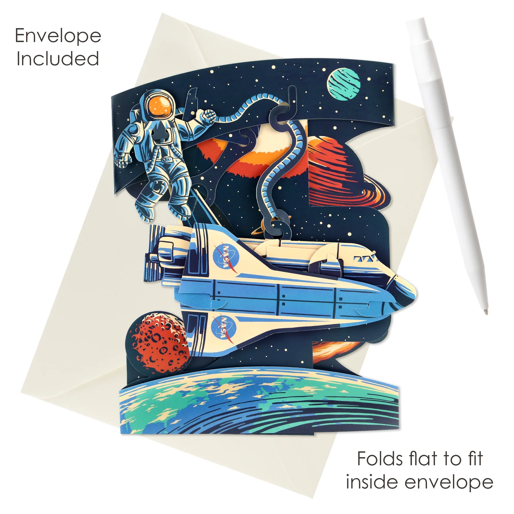 Santoro Swing Card: Space Shuttle - Image 3