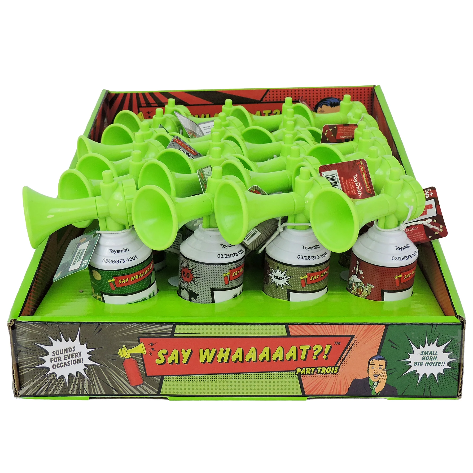 Say Whaaaaat?! Mini Air Horns Trois
