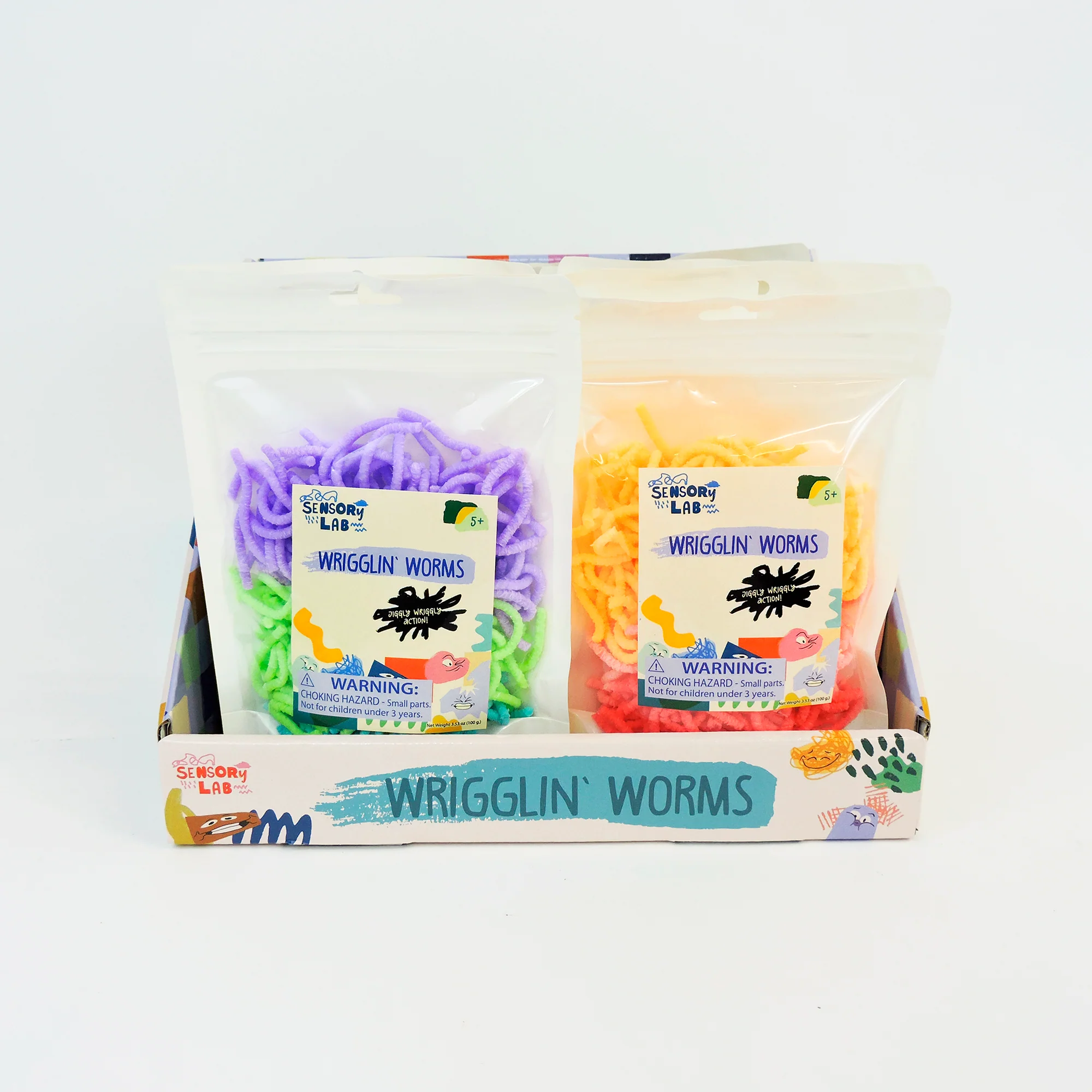 Sensory Lab Wrigglin Worms