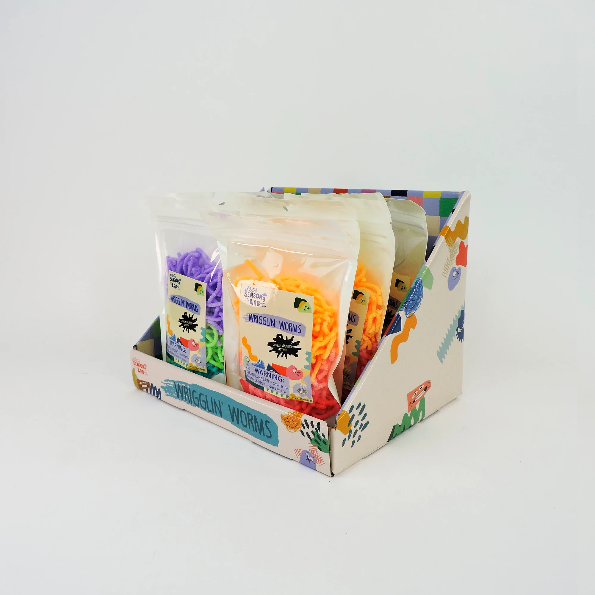 Sensory Lab Wrigglin Worms - Image 2