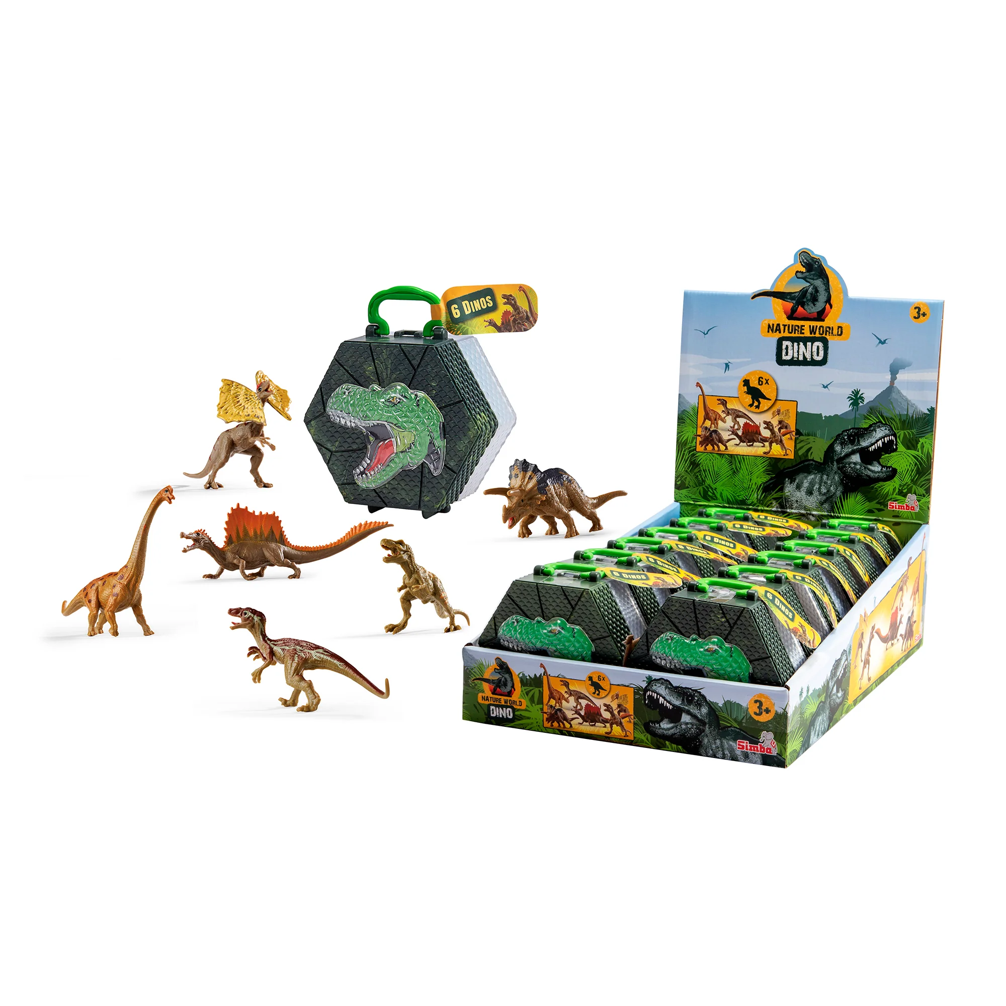 Simba Dickie Dinosaurs in Carry Case - Image 4