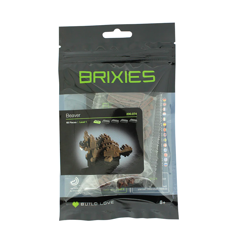 Small Zip Bag Beaver - Image 3