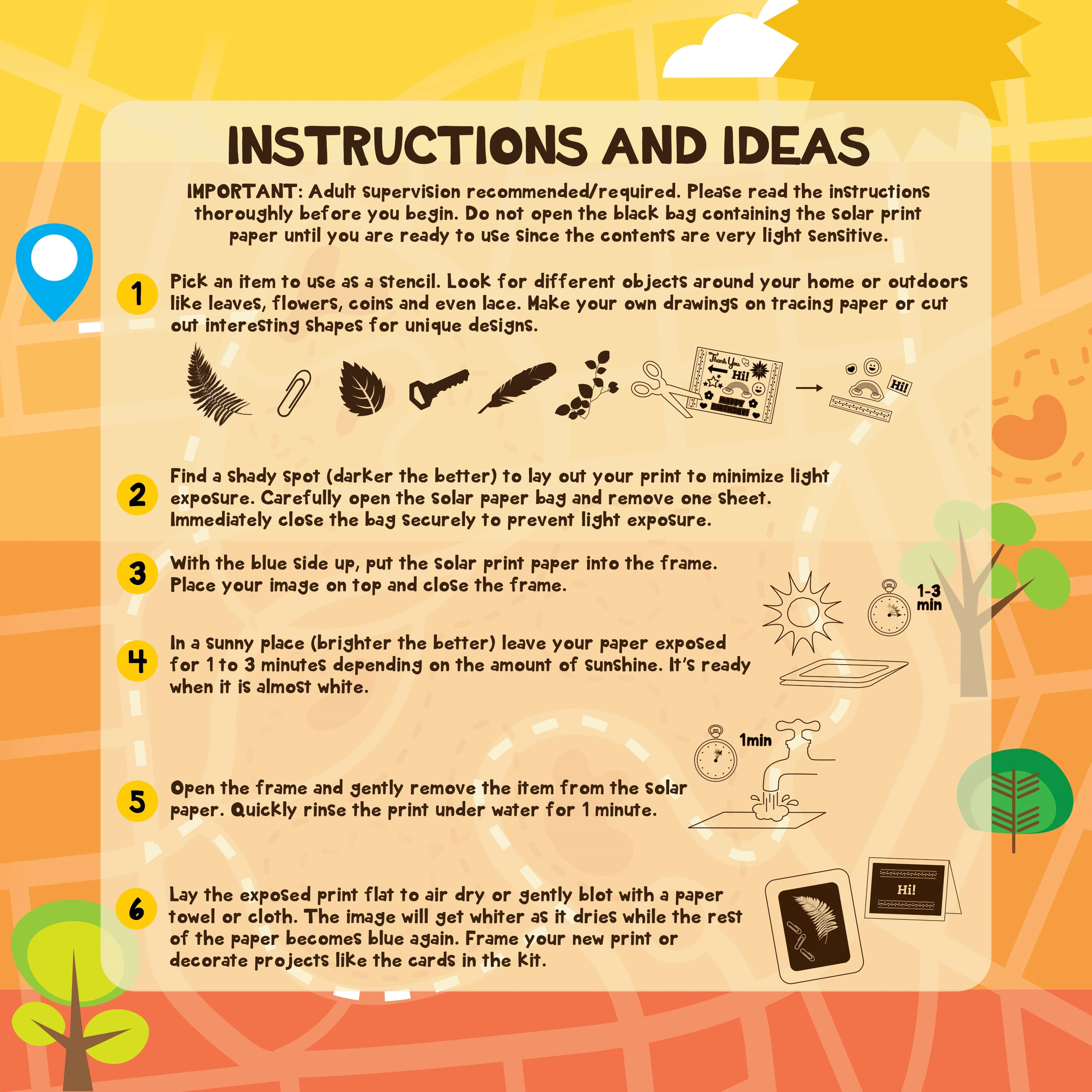 Outdoor Discovery Solar Print Paper Refill Kit - Image 4