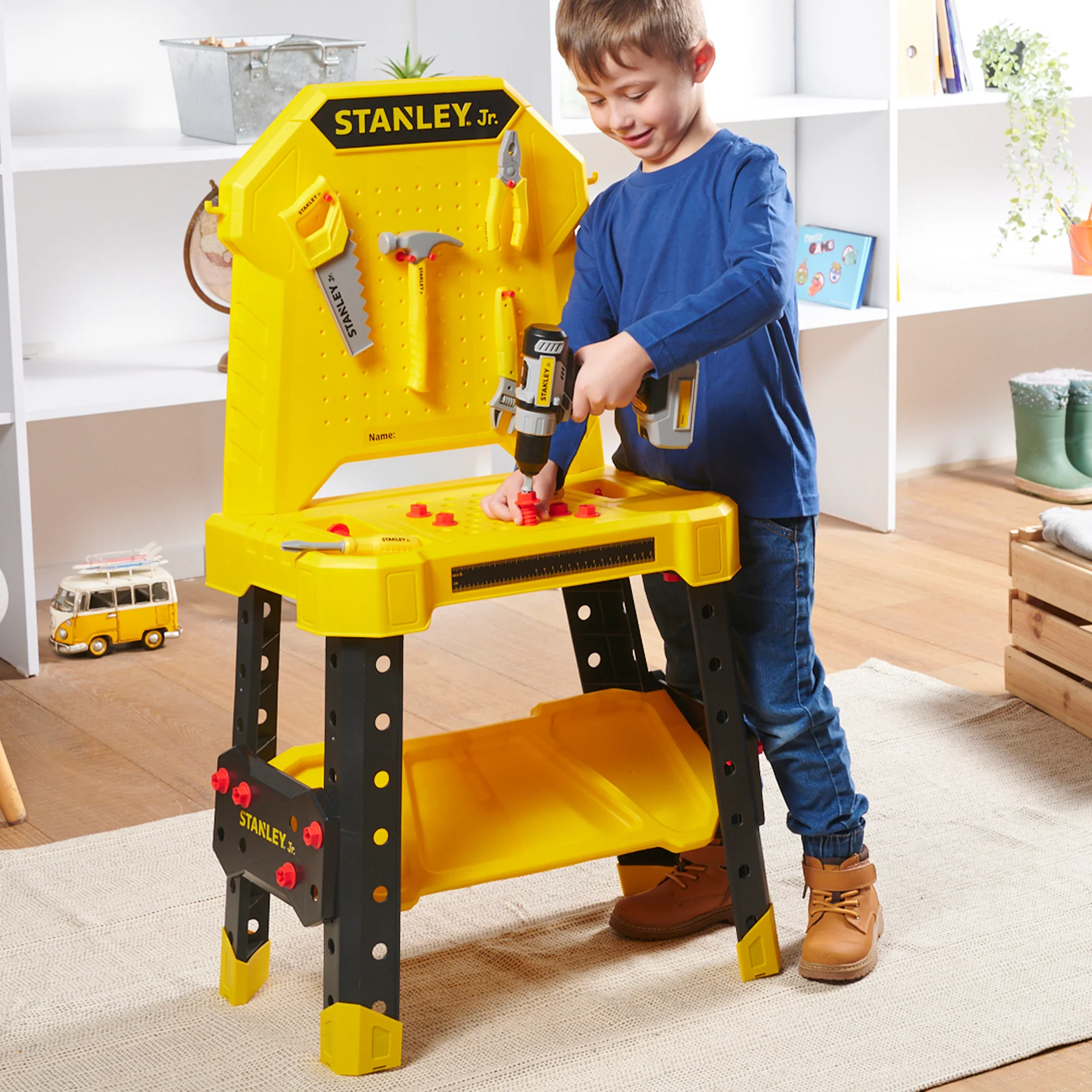 Stanley Jr. Pretend Play Workbench & Toolset - Image 3