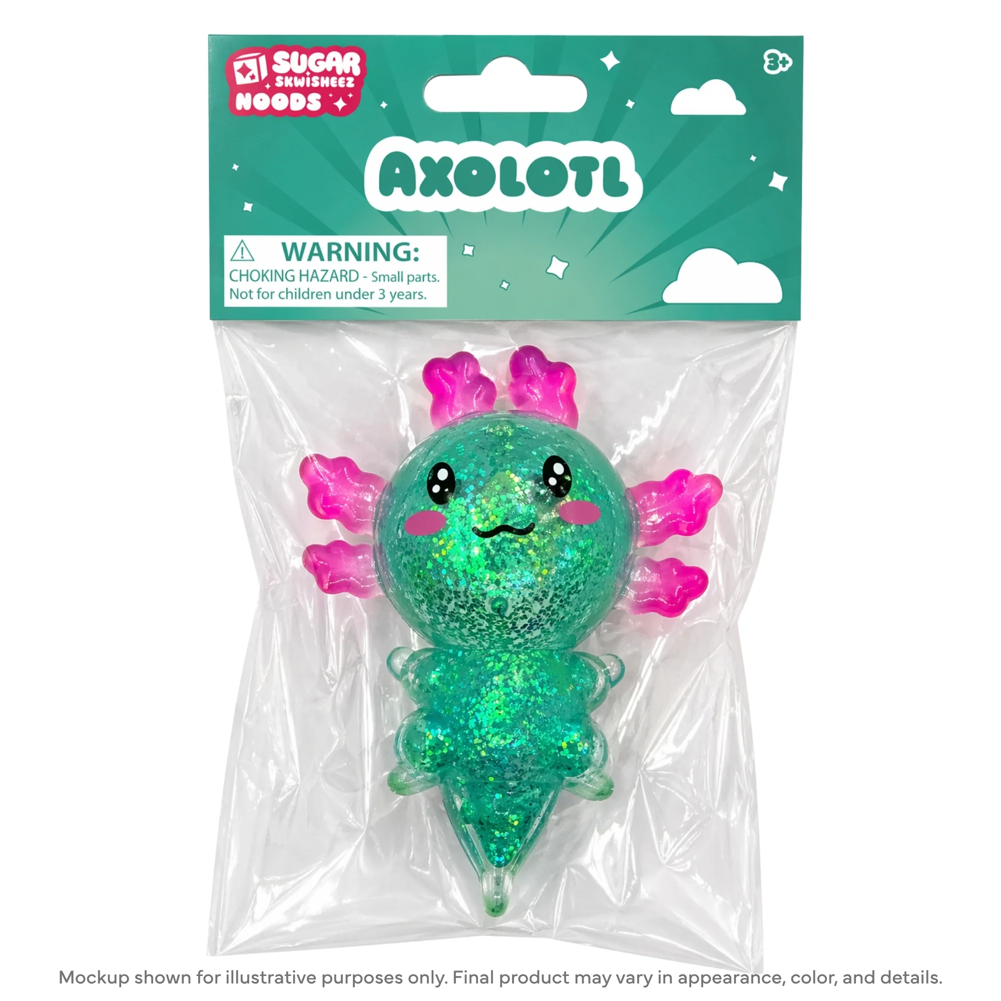 Sugar Skwisheez Noods Axolotl - Image 2