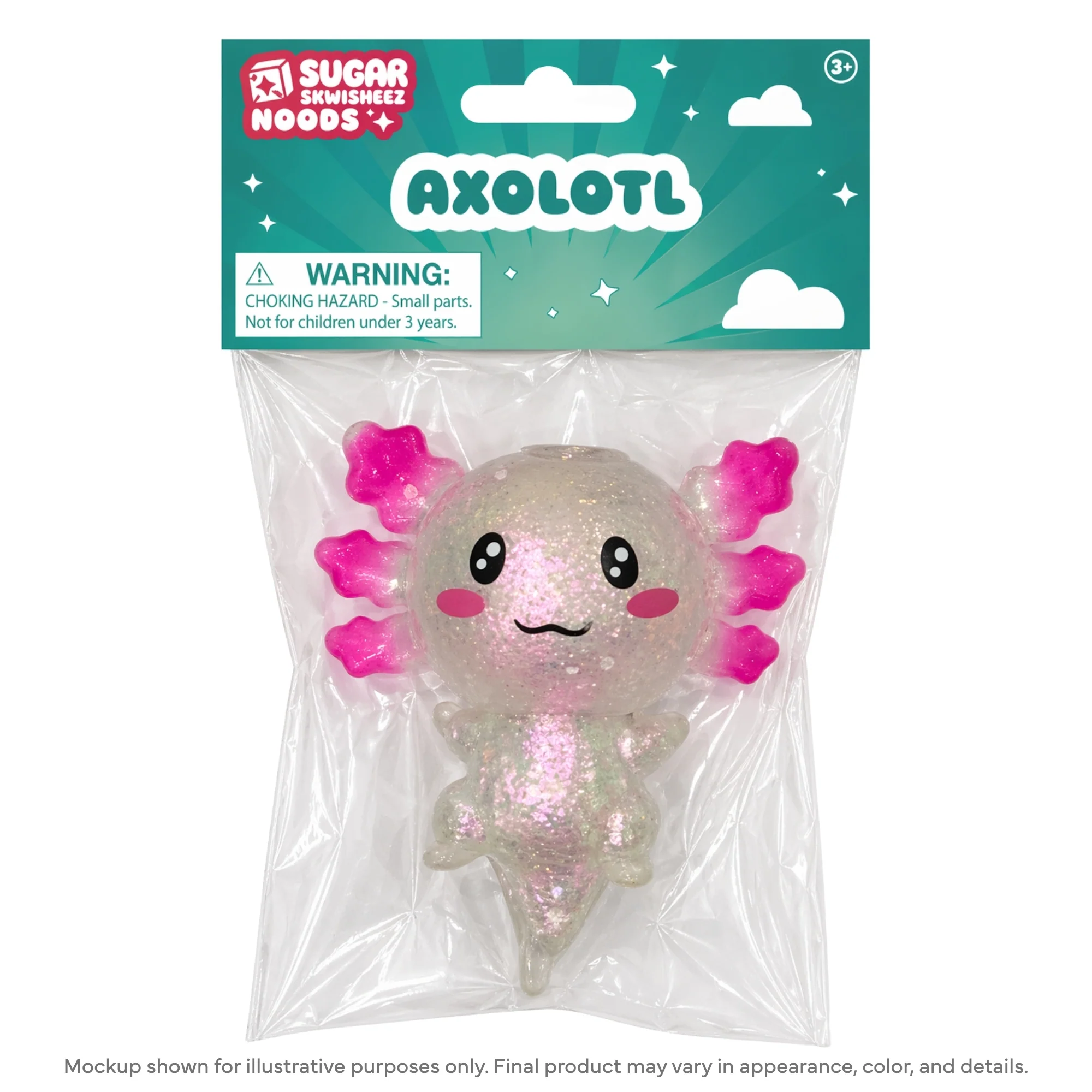 Sugar Skwisheez Noods Axolotl - Image 3