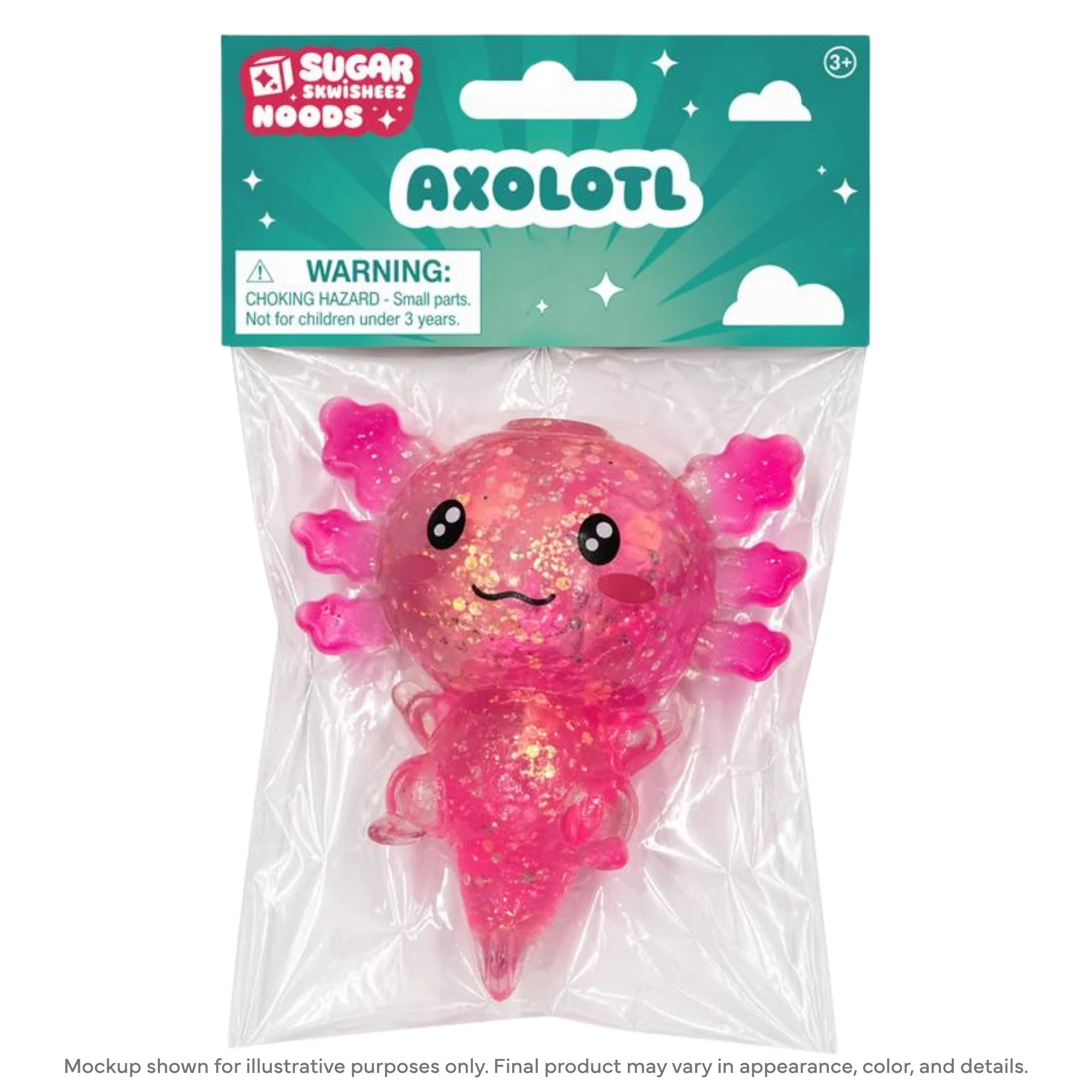 Sugar Skwisheez Noods Axolotl - Image 4