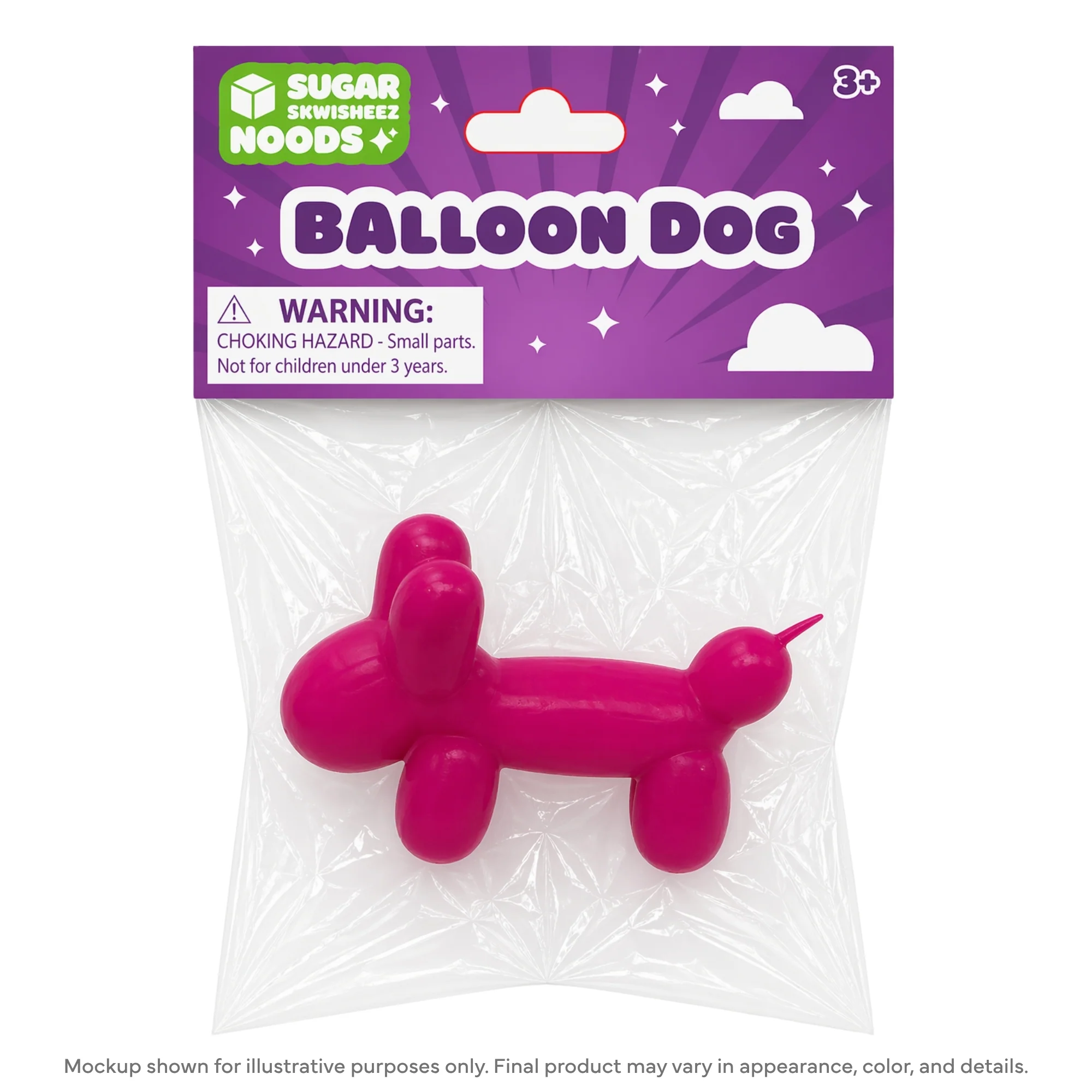 Sugar Skwisheez Noods Balloon Dogs - Image 2