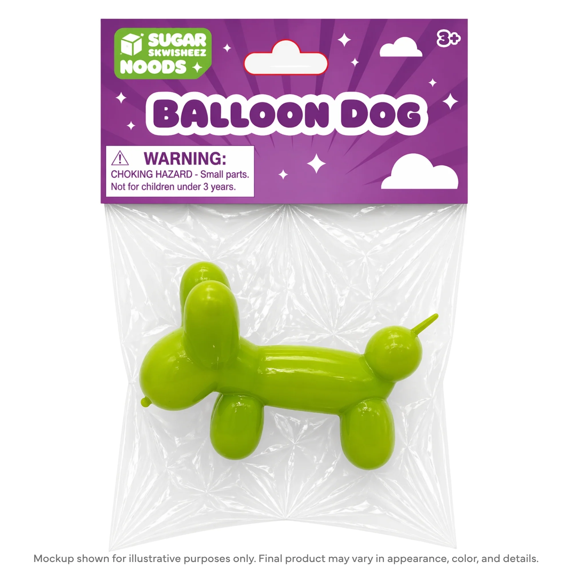 Sugar Skwisheez Noods Balloon Dogs - Image 3