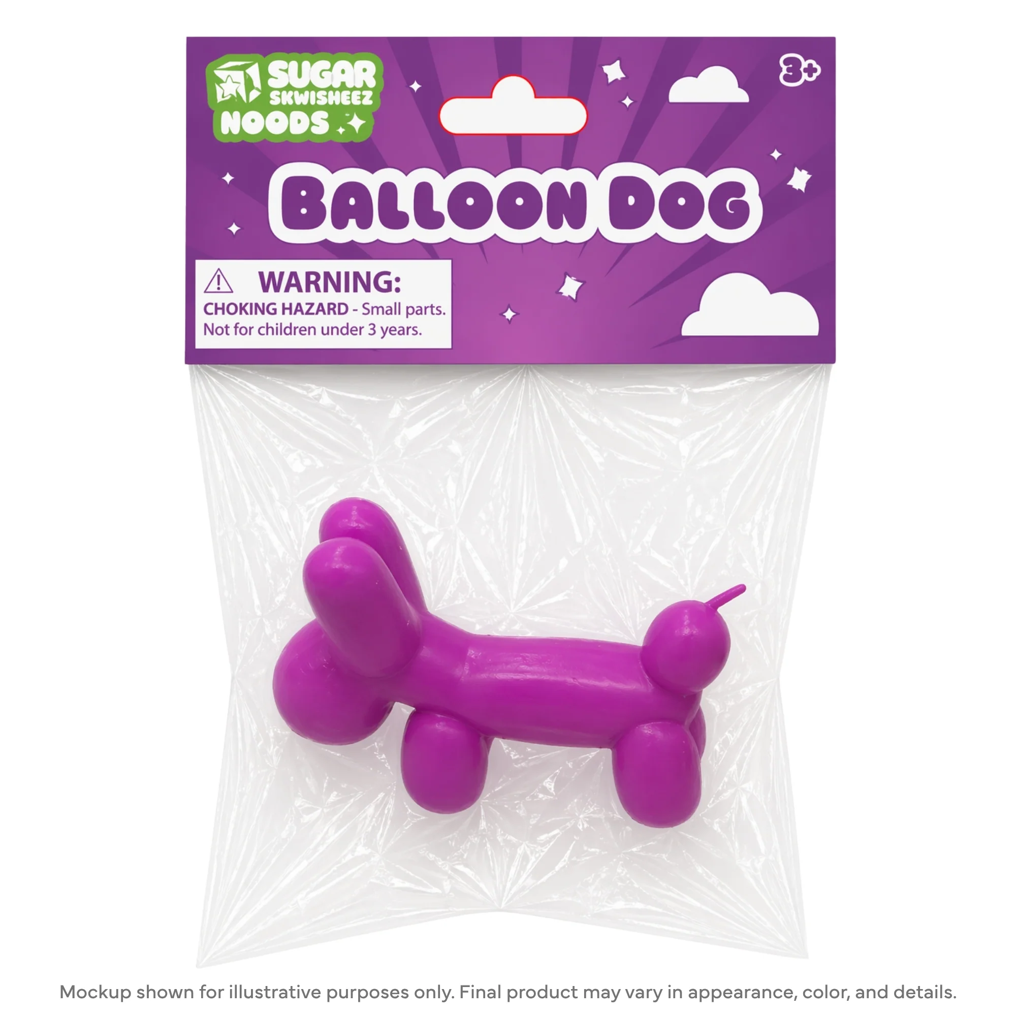 Sugar Skwisheez Noods Balloon Dogs - Image 4