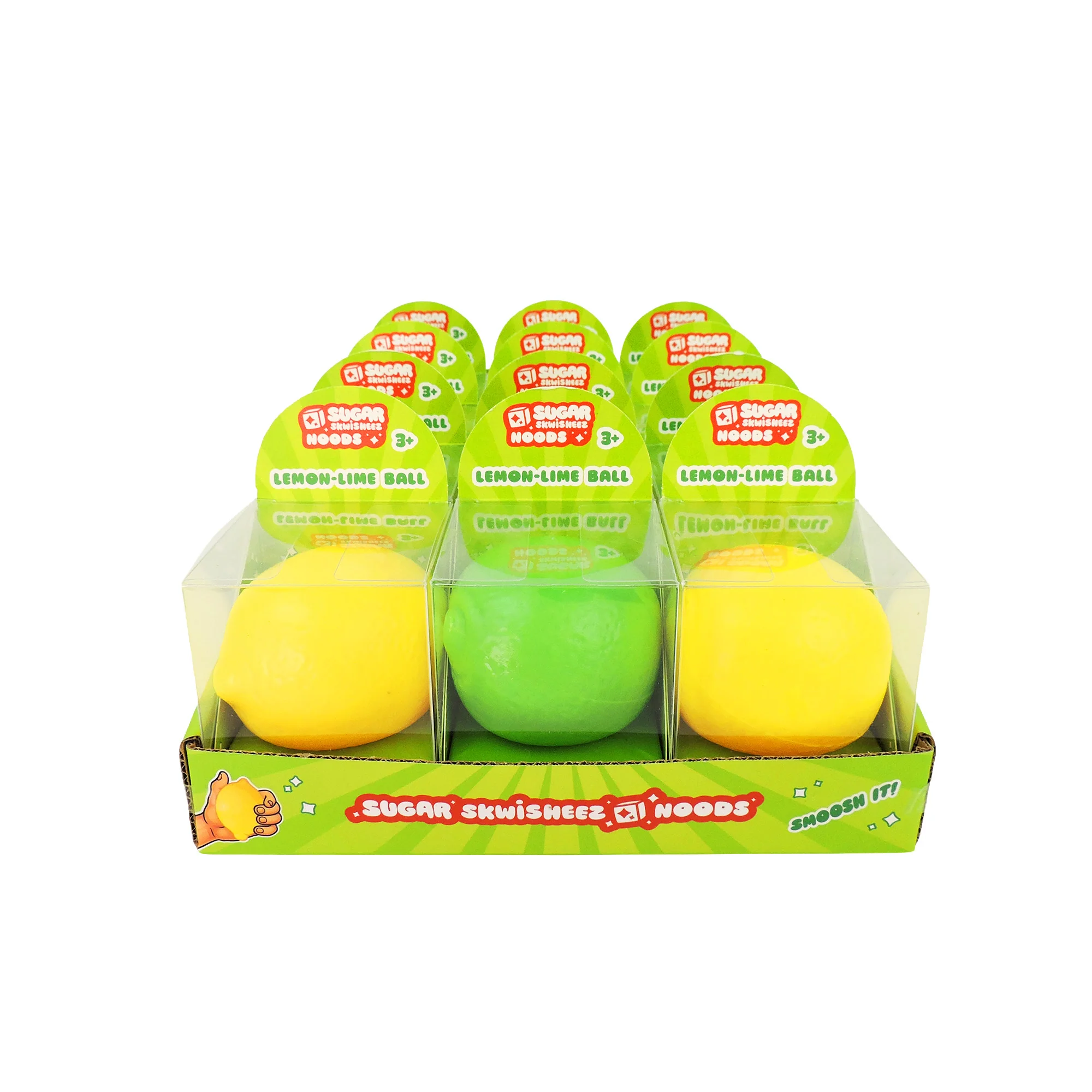 Sugar Skwisheez Noods - Lemon/Lime Ball