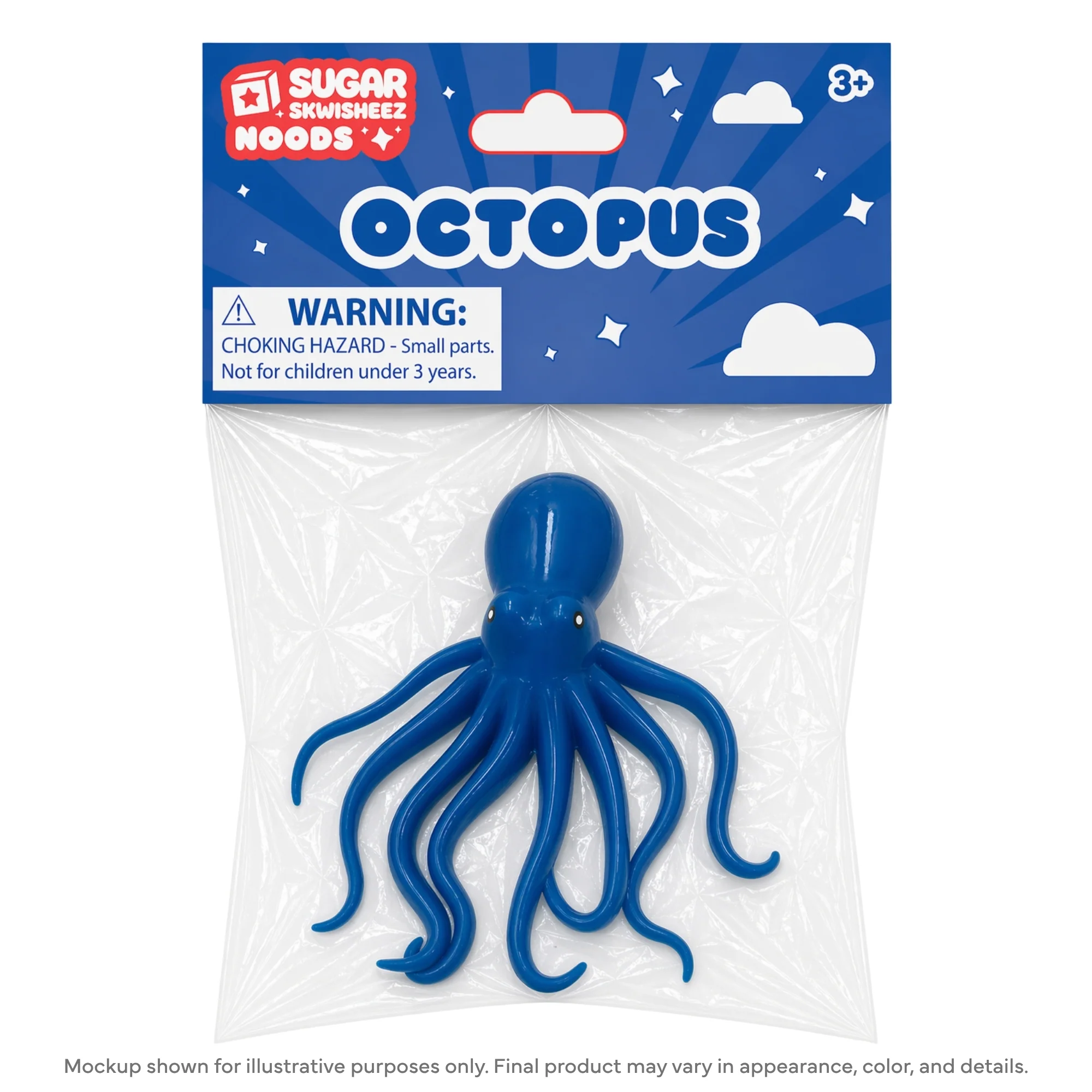 Sugar Skwisheez Noods Octopus - Image 3
