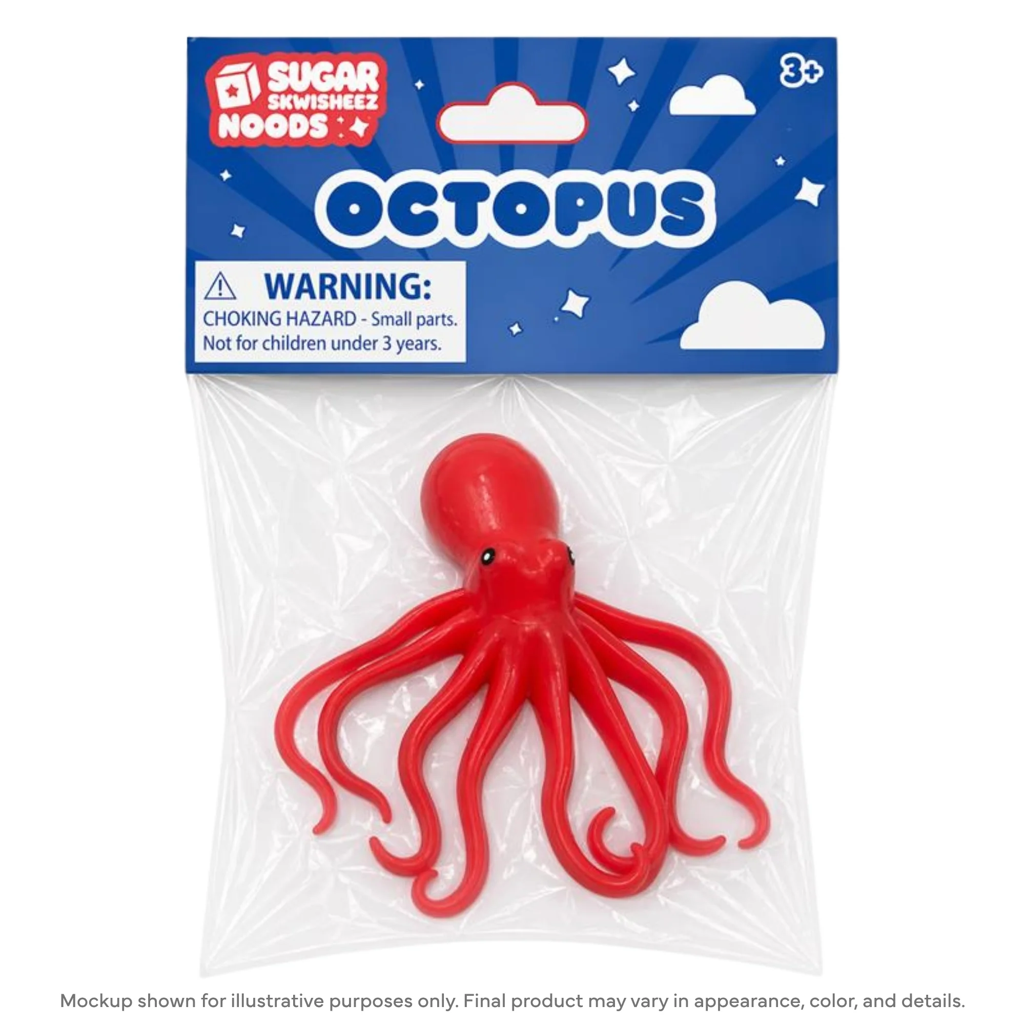 Sugar Skwisheez Noods Octopus - Image 4