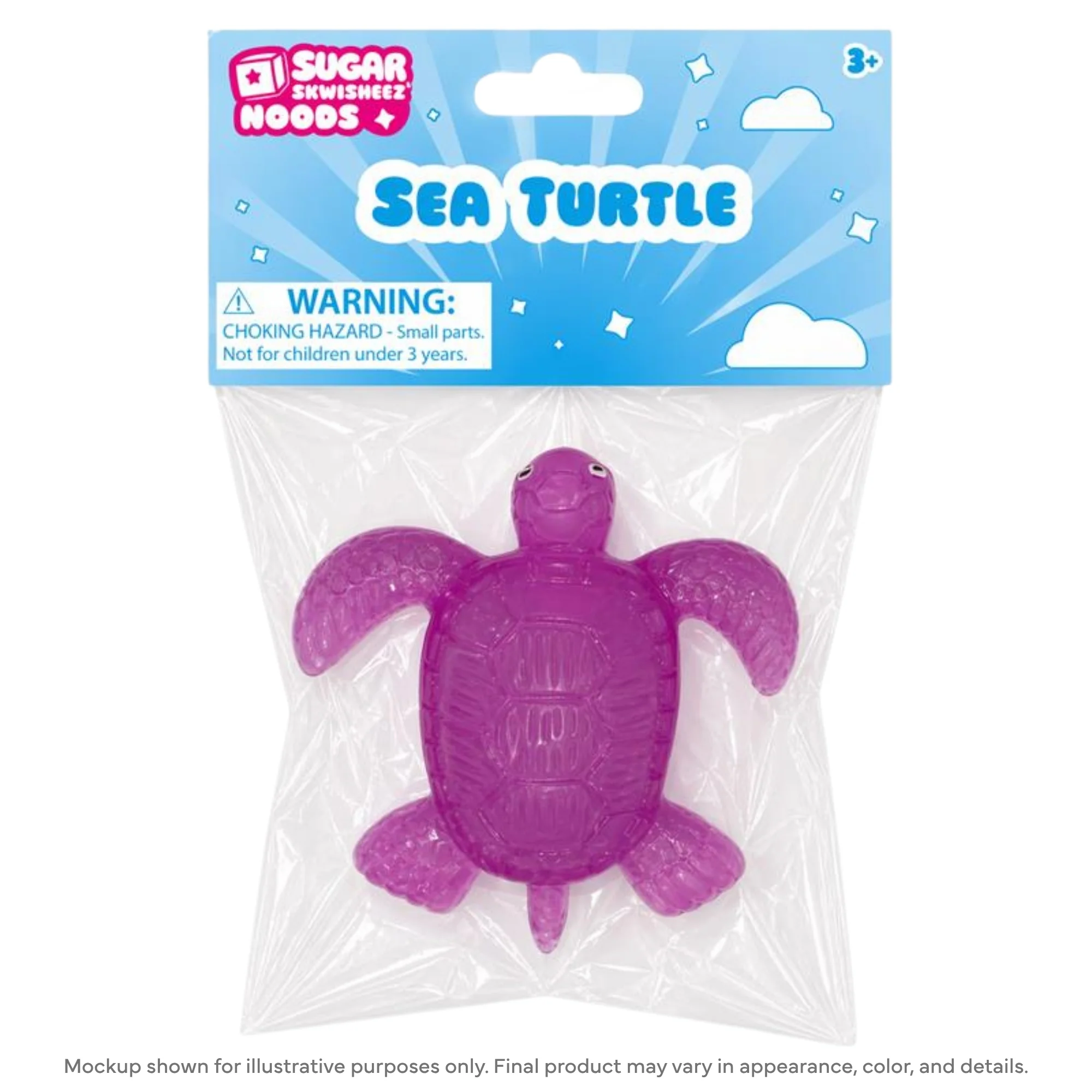 Sugar Skwisheez Noods Sea Turtle - Image 4
