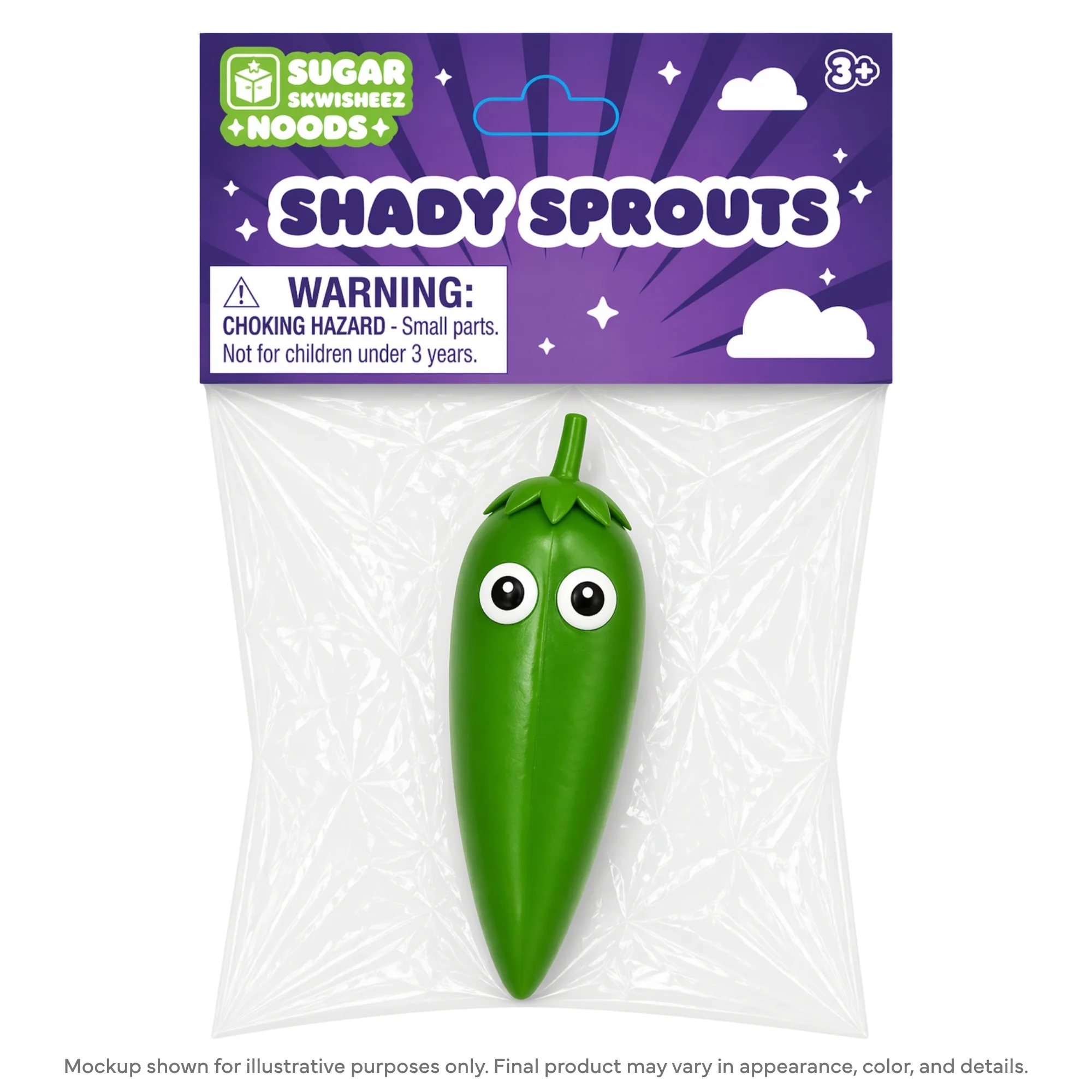 Sugar Skwisheez Noods Shady Sprouts - Image 4