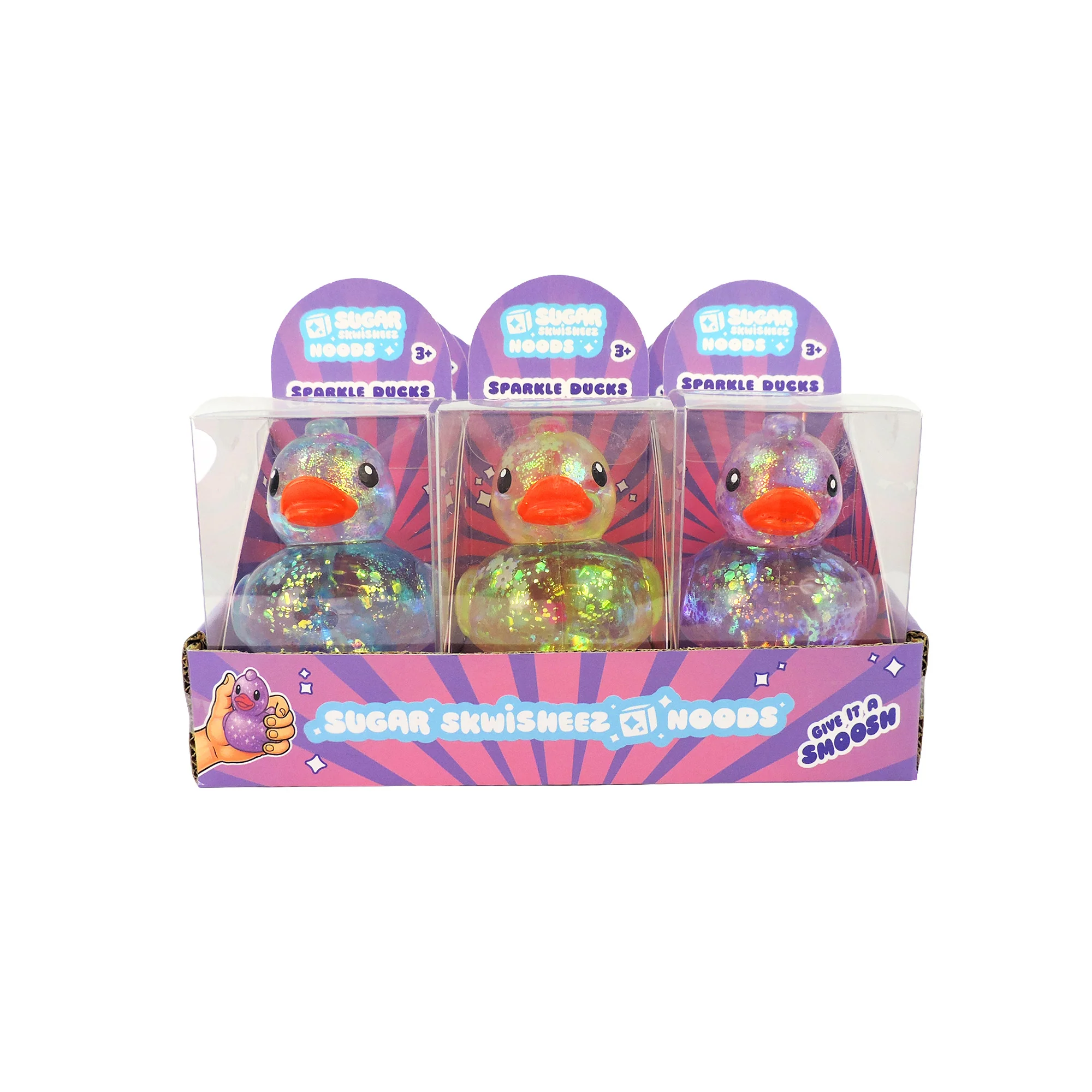 Sugar Skwisheez Noods - Sparkle Duck