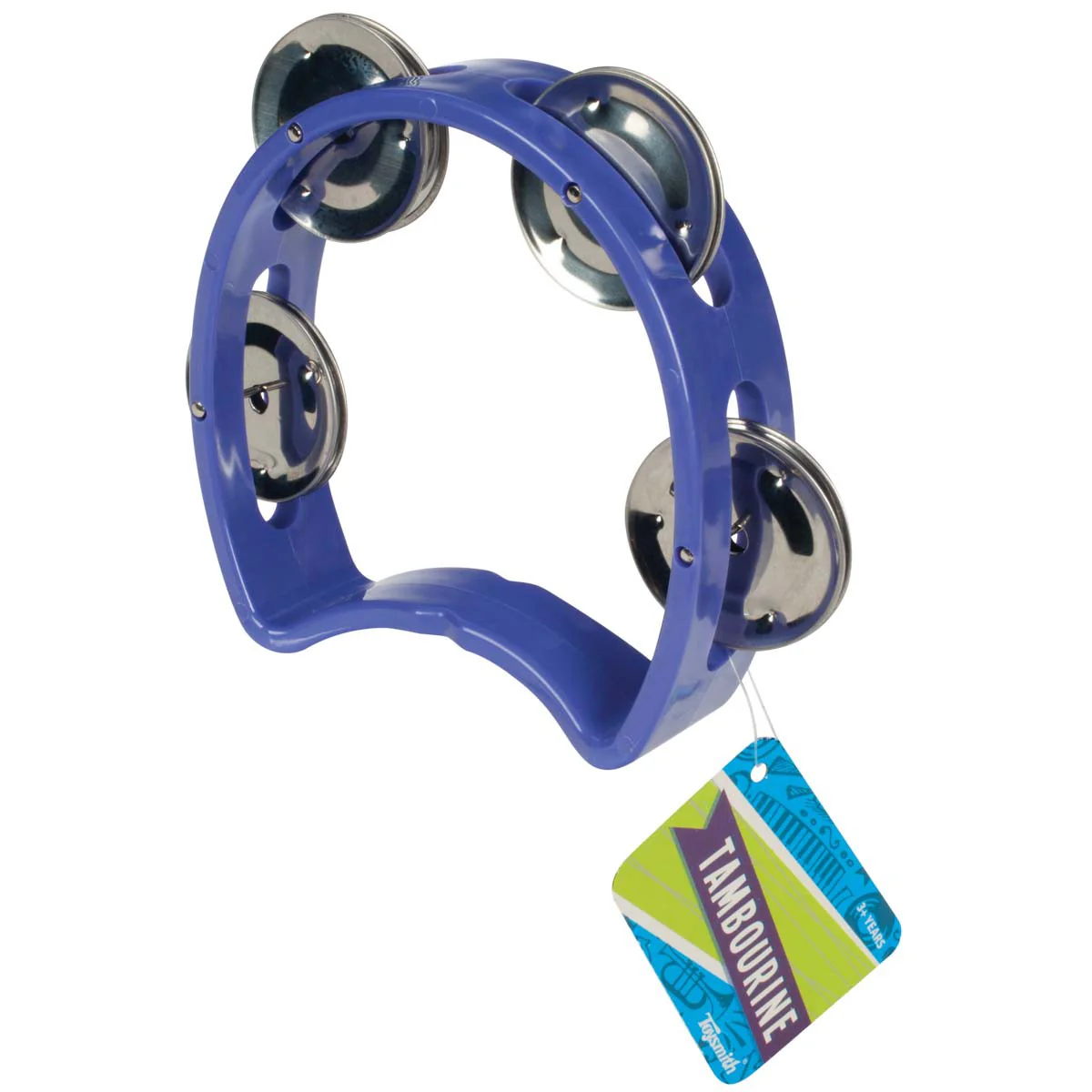 Toysmith Colorful Tambourine - Image 3