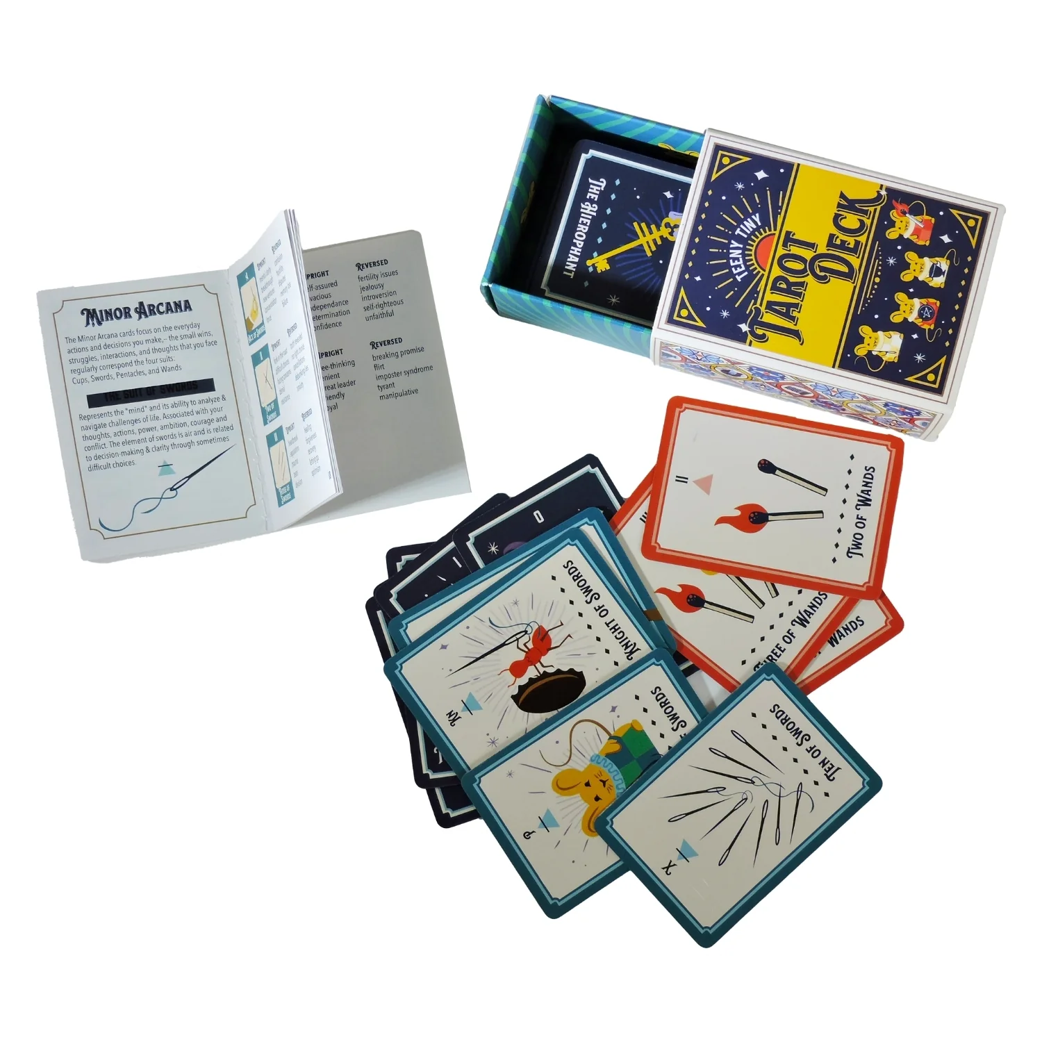 Tiny Toys Teeny Tiny Tarot Deck - Image 9