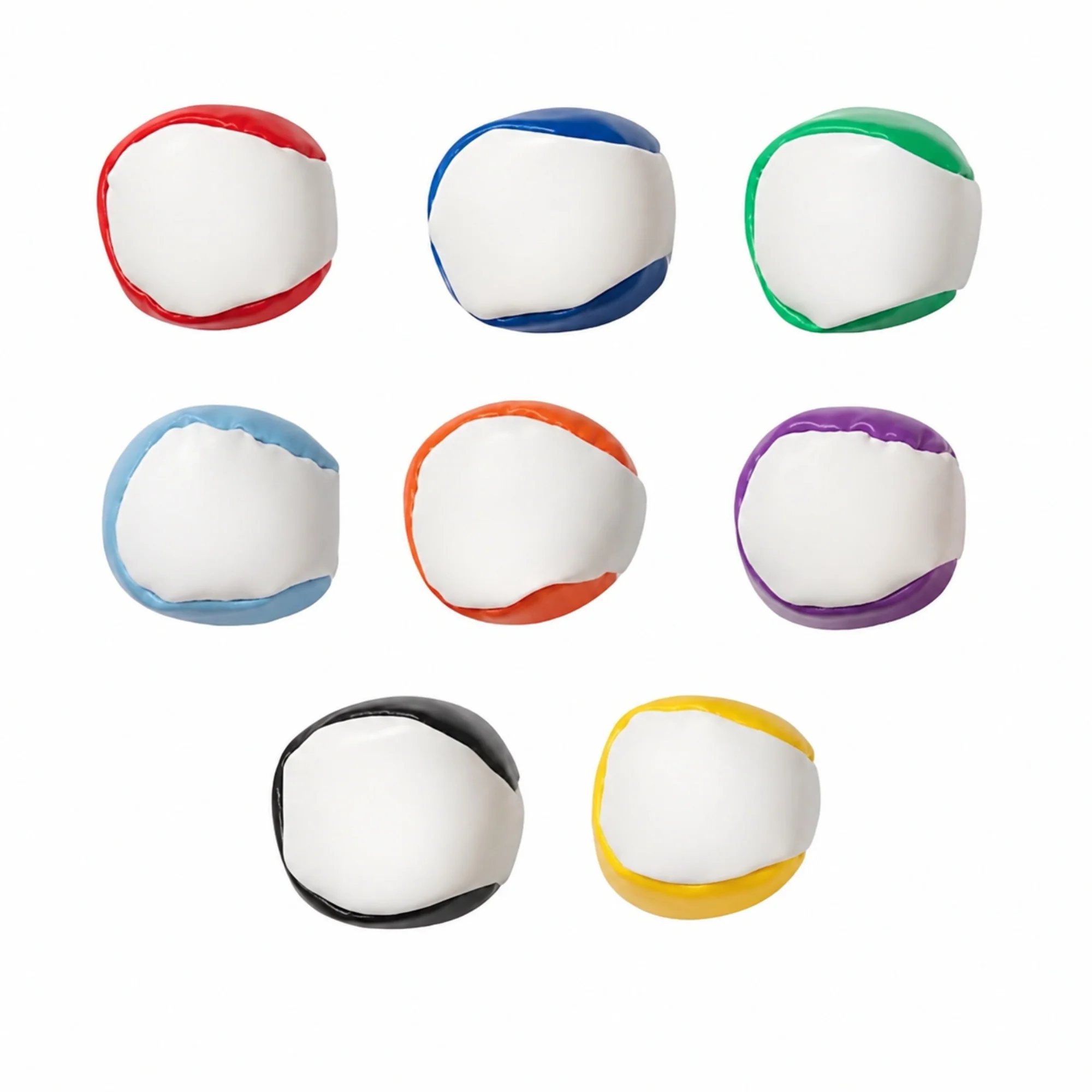 Toysmith 2in Two-Tone Hacky Sacks
