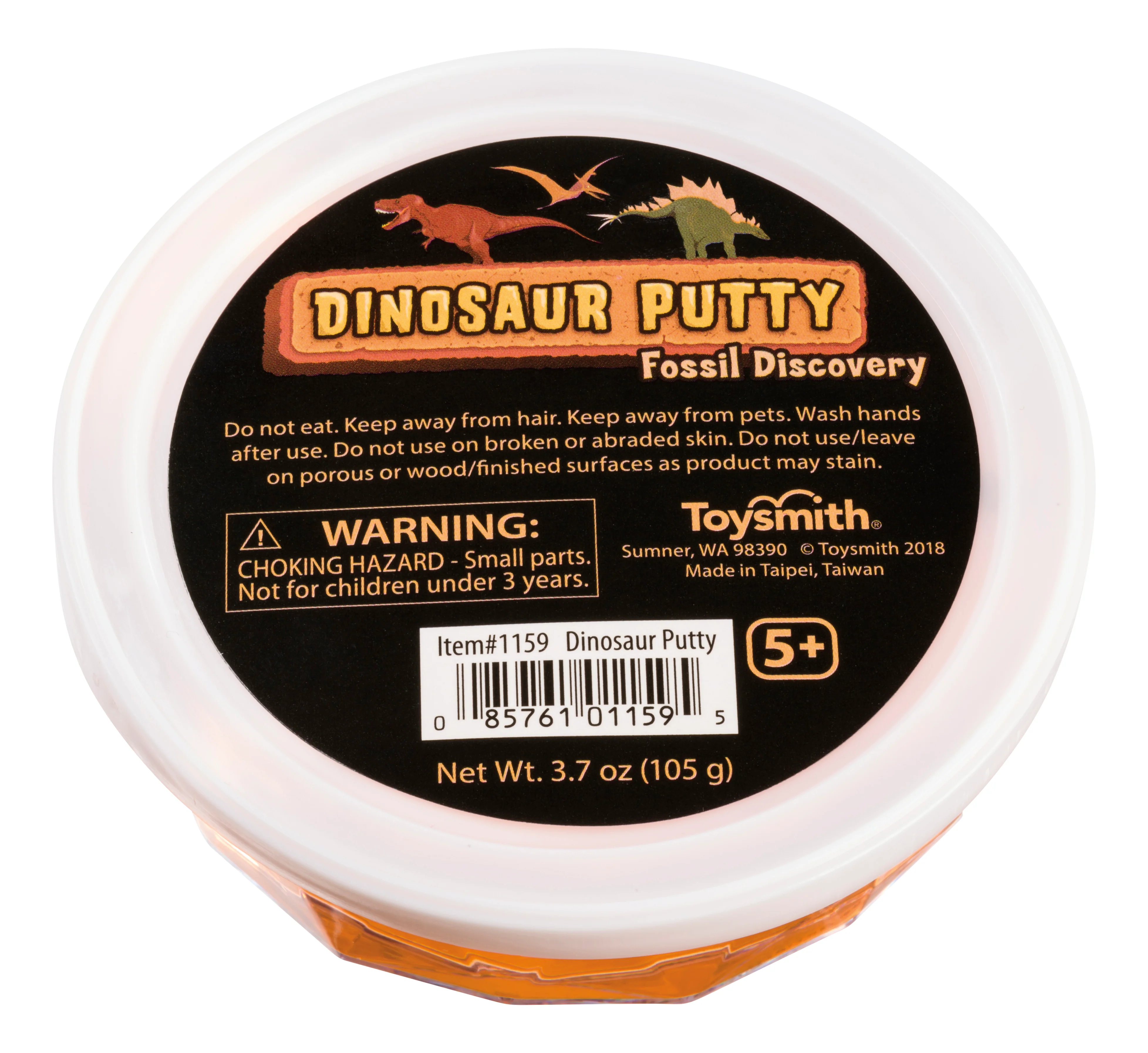 Toysmith Colorful Dinosaur Fossil Putty - Image 7