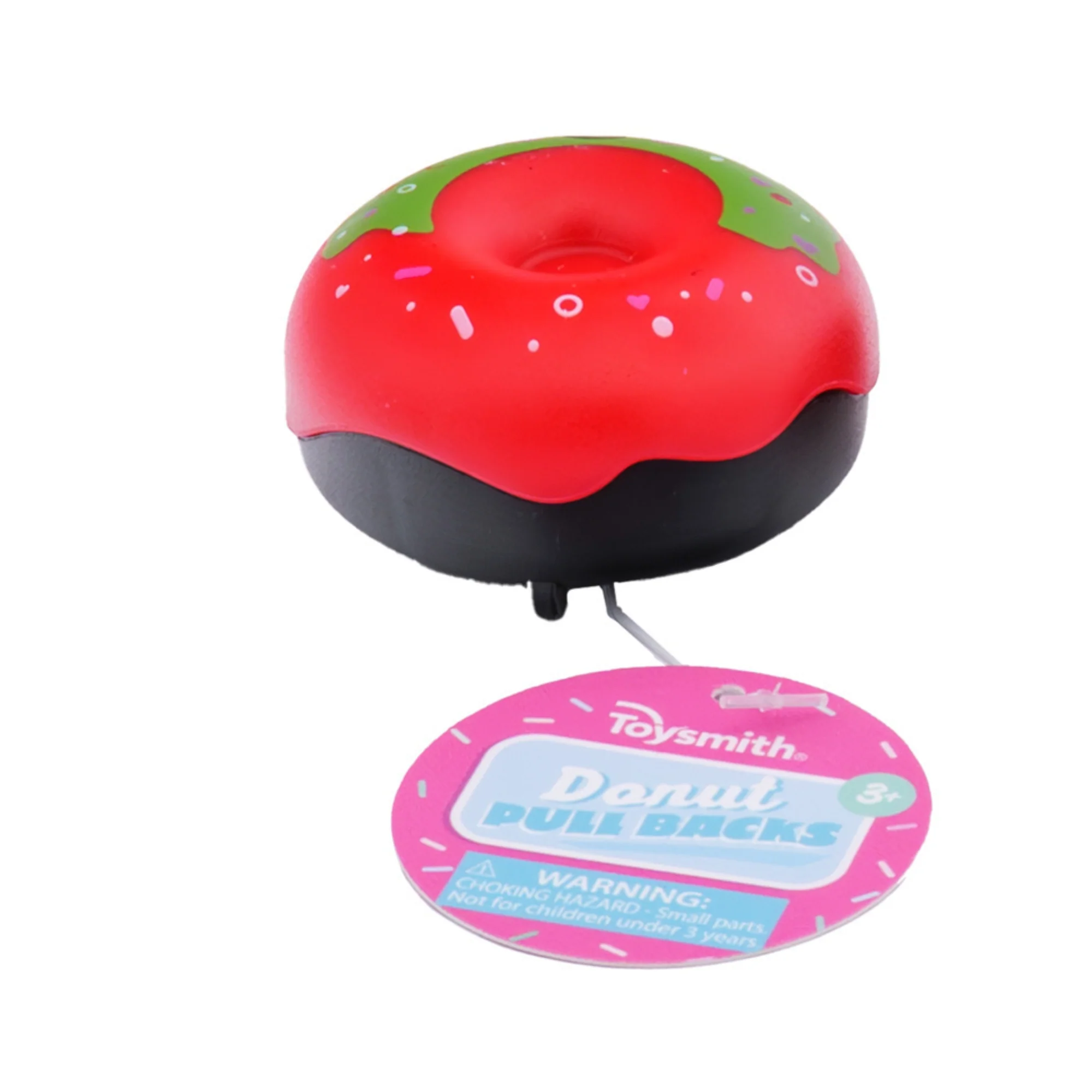 Toysmith Colorful Donut Pull-Back