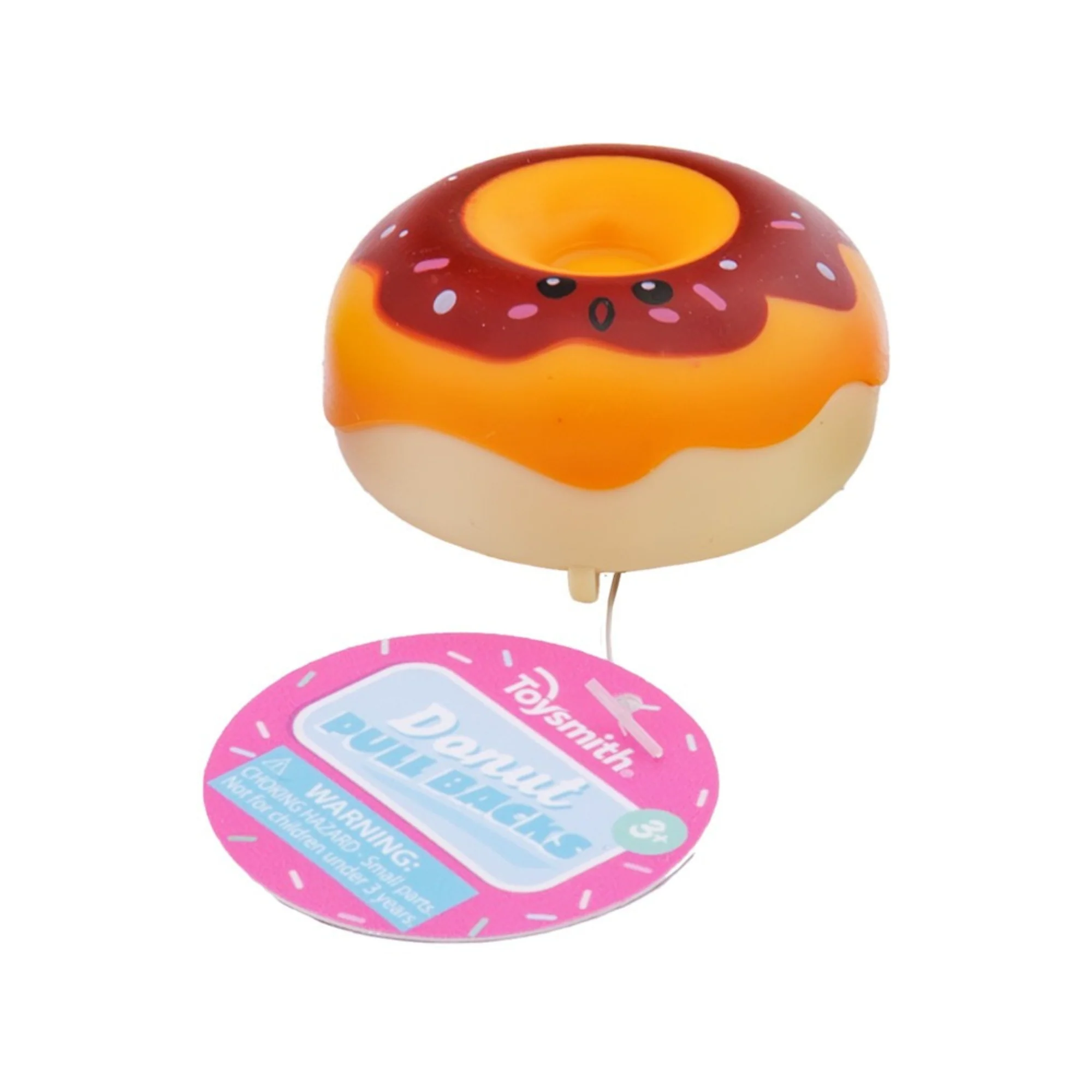 Toysmith Colorful Donut Pull-Back - Image 3