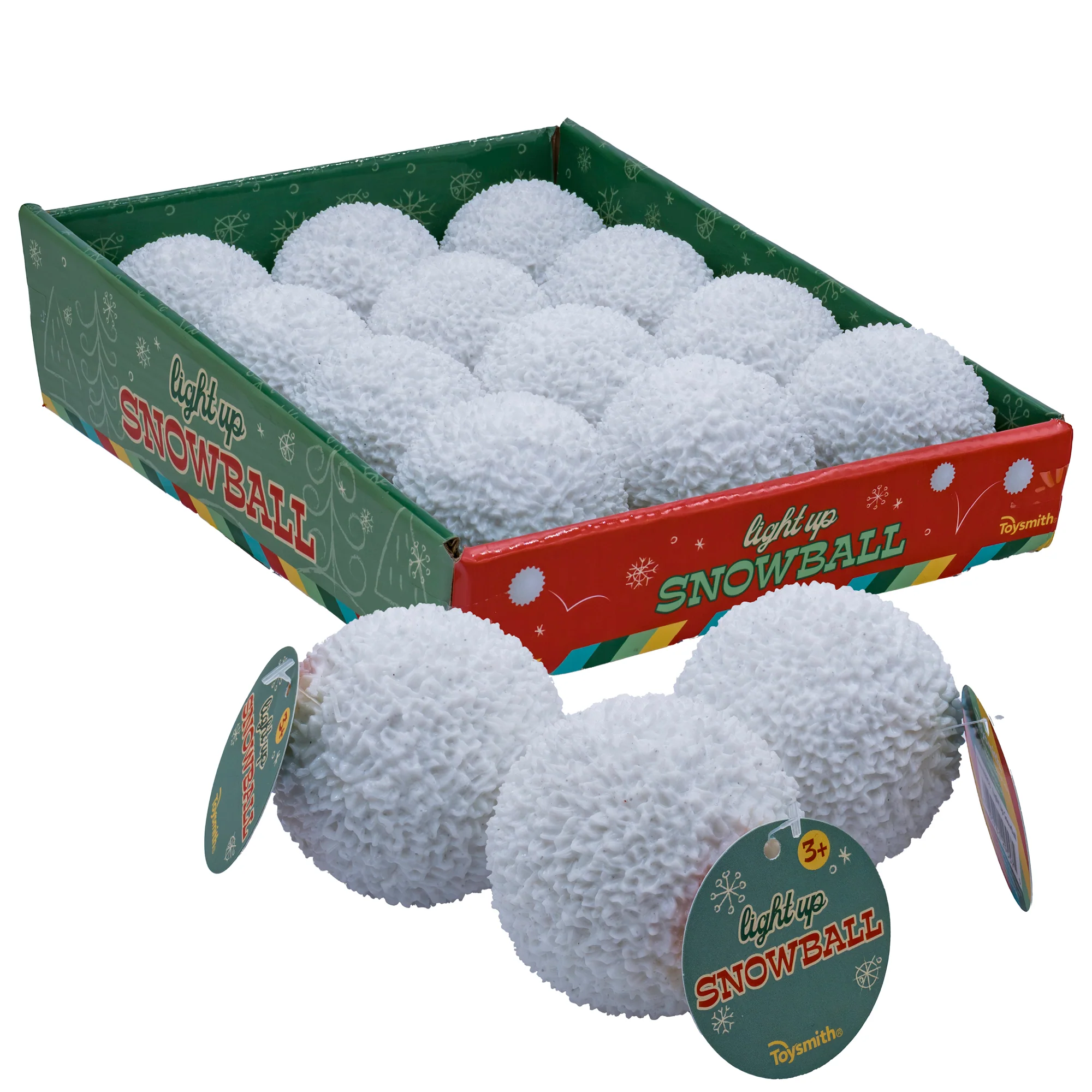 Toysmith Holiday Light Up Snowball - Image 4