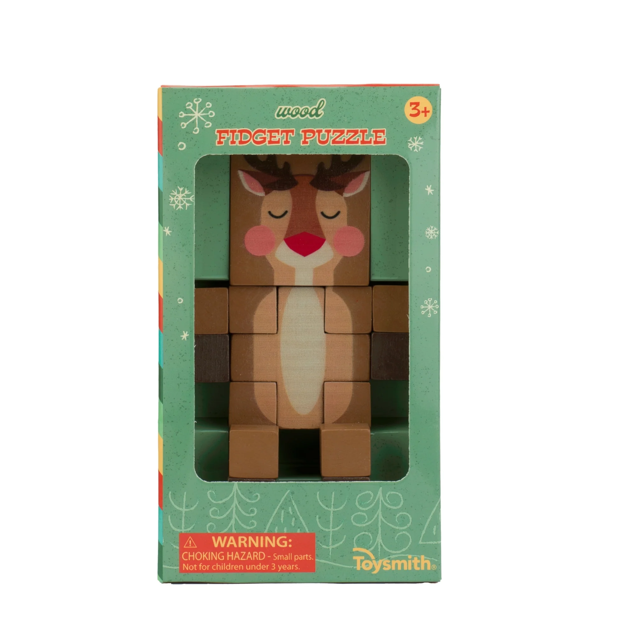 Toysmith Holiday Wood Fidget - Image 3
