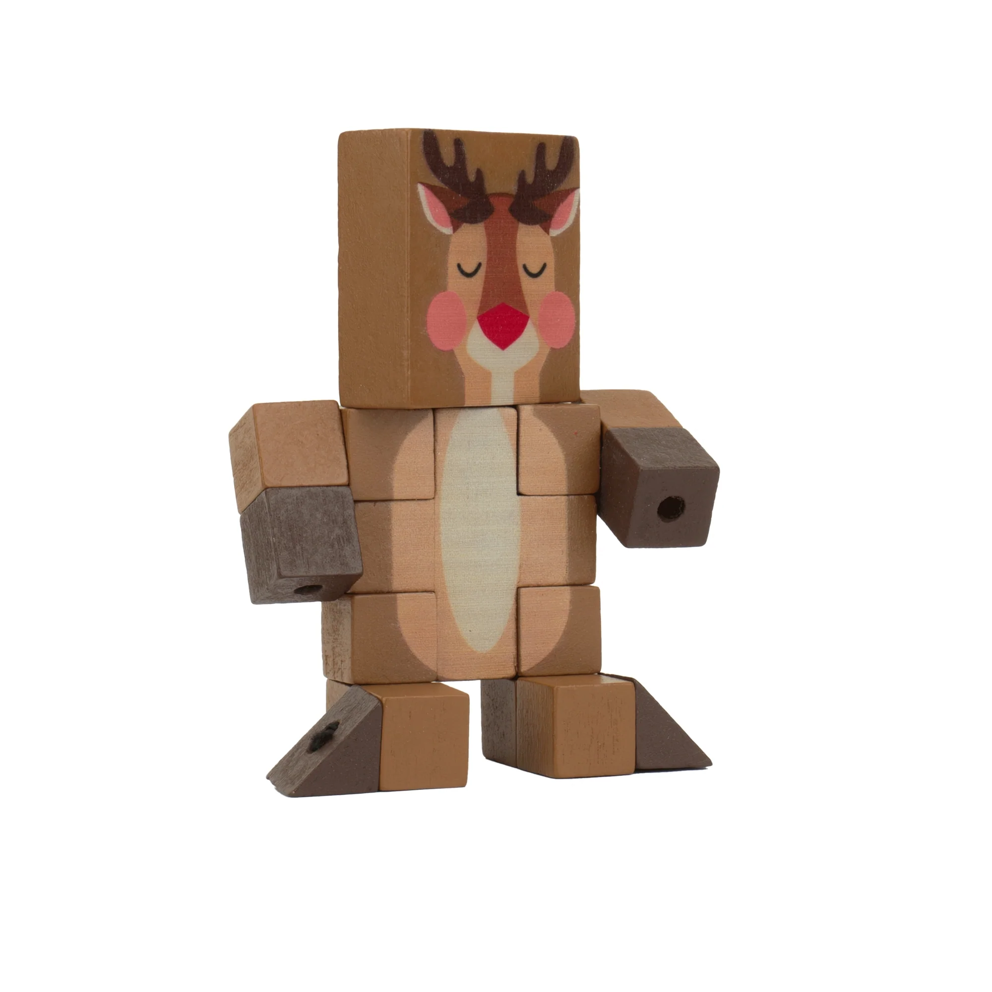 Toysmith Holiday Wood Fidget - Image 4