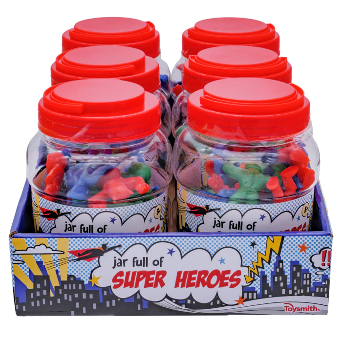 Toysmith Jar Full of Super Heroes - Image 3