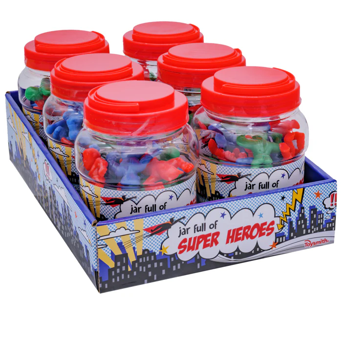 Toysmith Jar Full of Super Heroes - Image 4