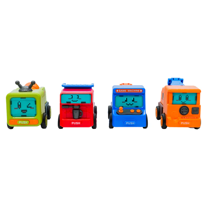 Toysmith Push N' Transform Trucks - Image 2
