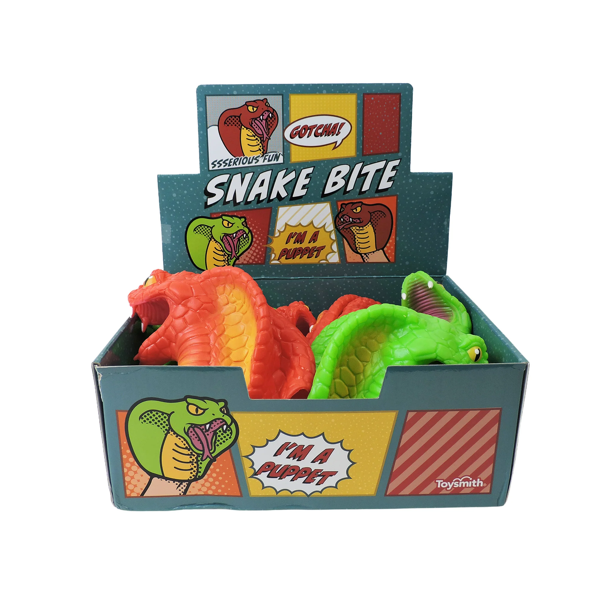 Toysmith Snake Bite Hand Puppet