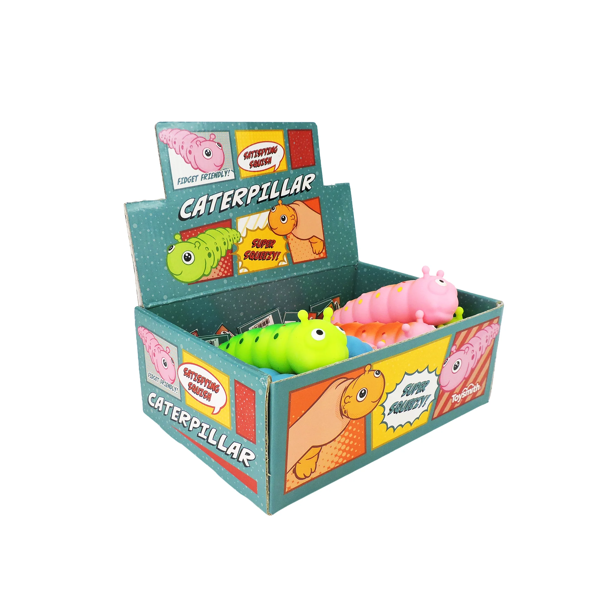 Toysmith Squeezy Caterpillar - Image 2
