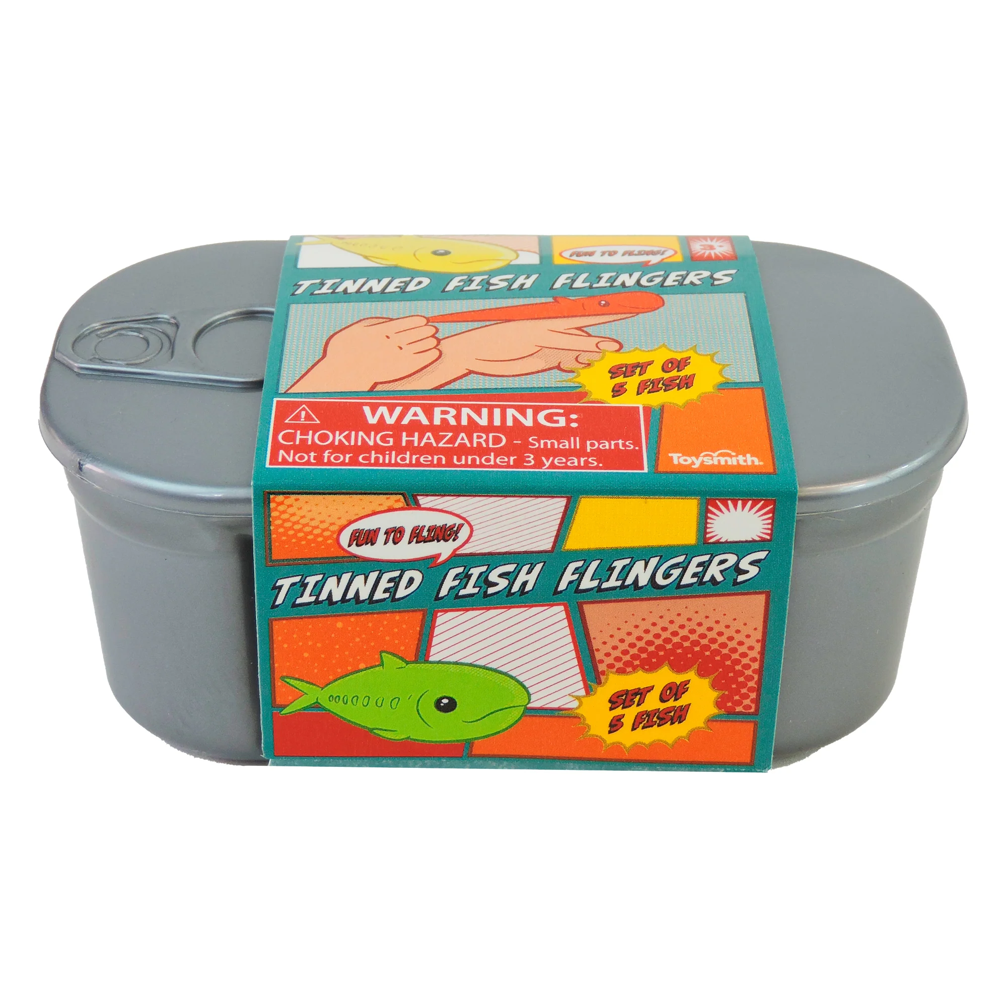Toysmith Tinned Fish Flingers - Image 3