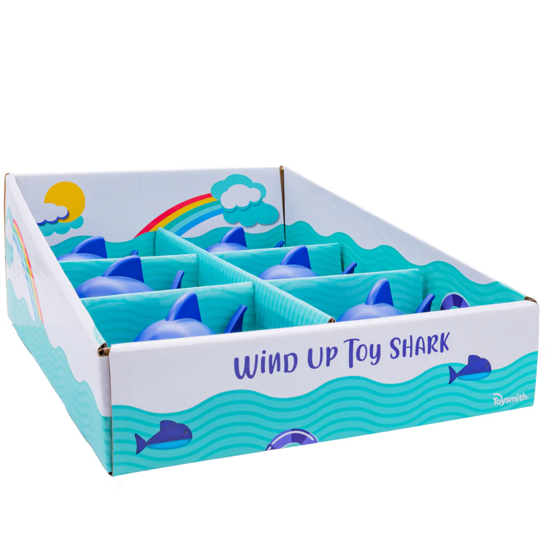 Toysmith Wind Up Toy Shark - Image 4