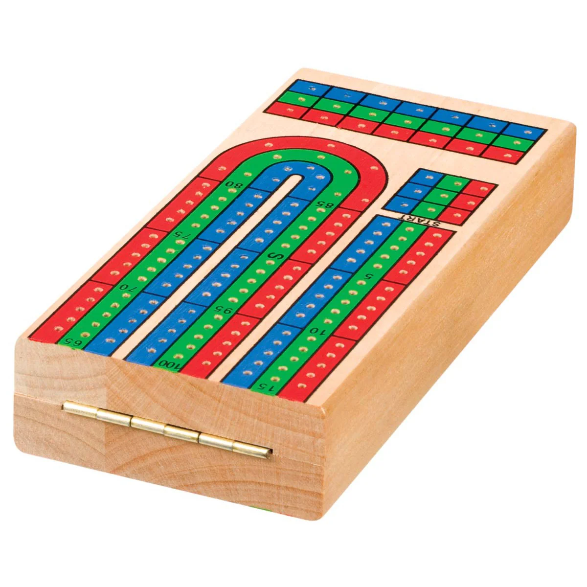 Toysmith Triple Track Cribbage Board - Image 2