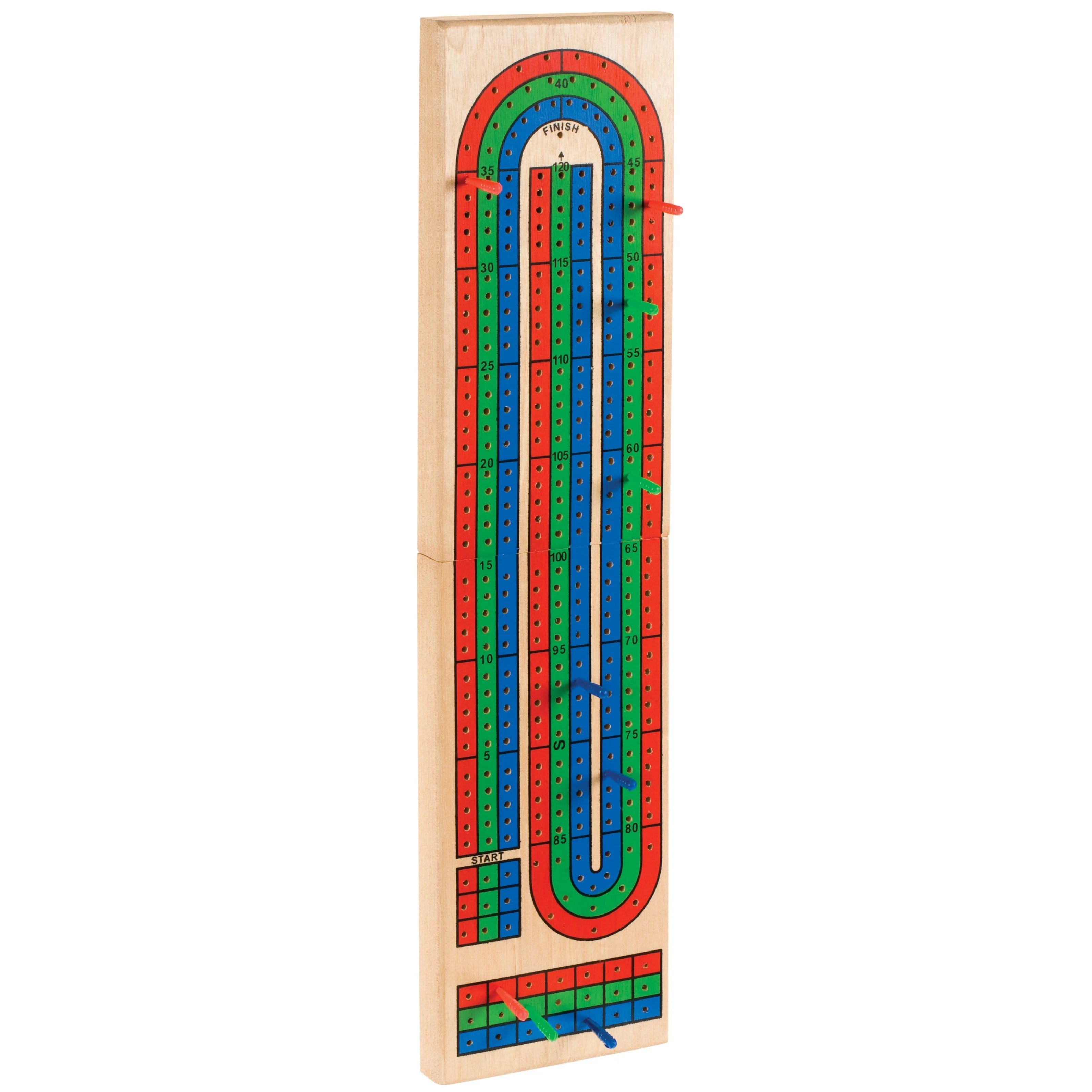 Toysmith Triple Track Cribbage Board - Image 3