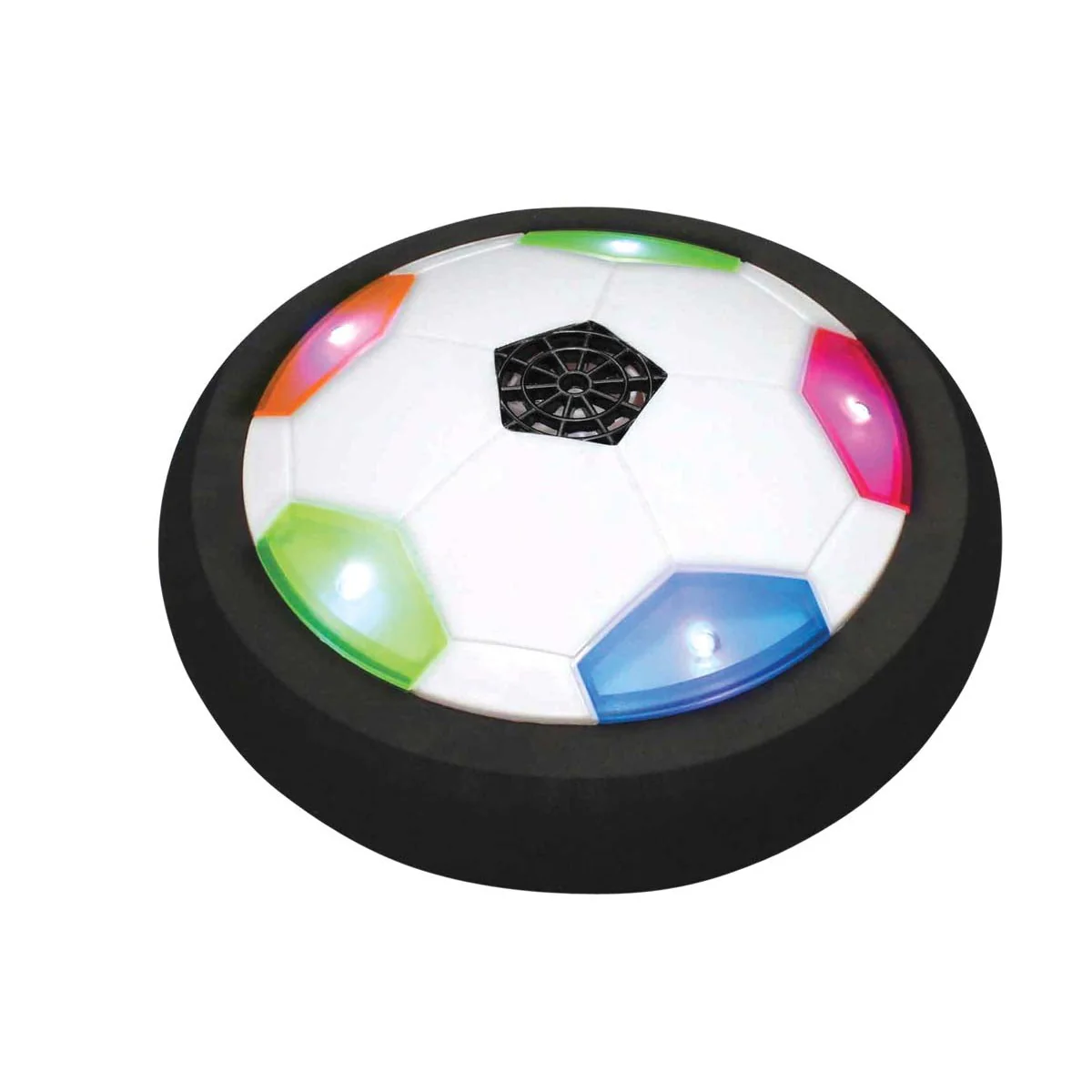 We're Always Thinking Ultra Glow Air Power Soccer Disk - Image 2